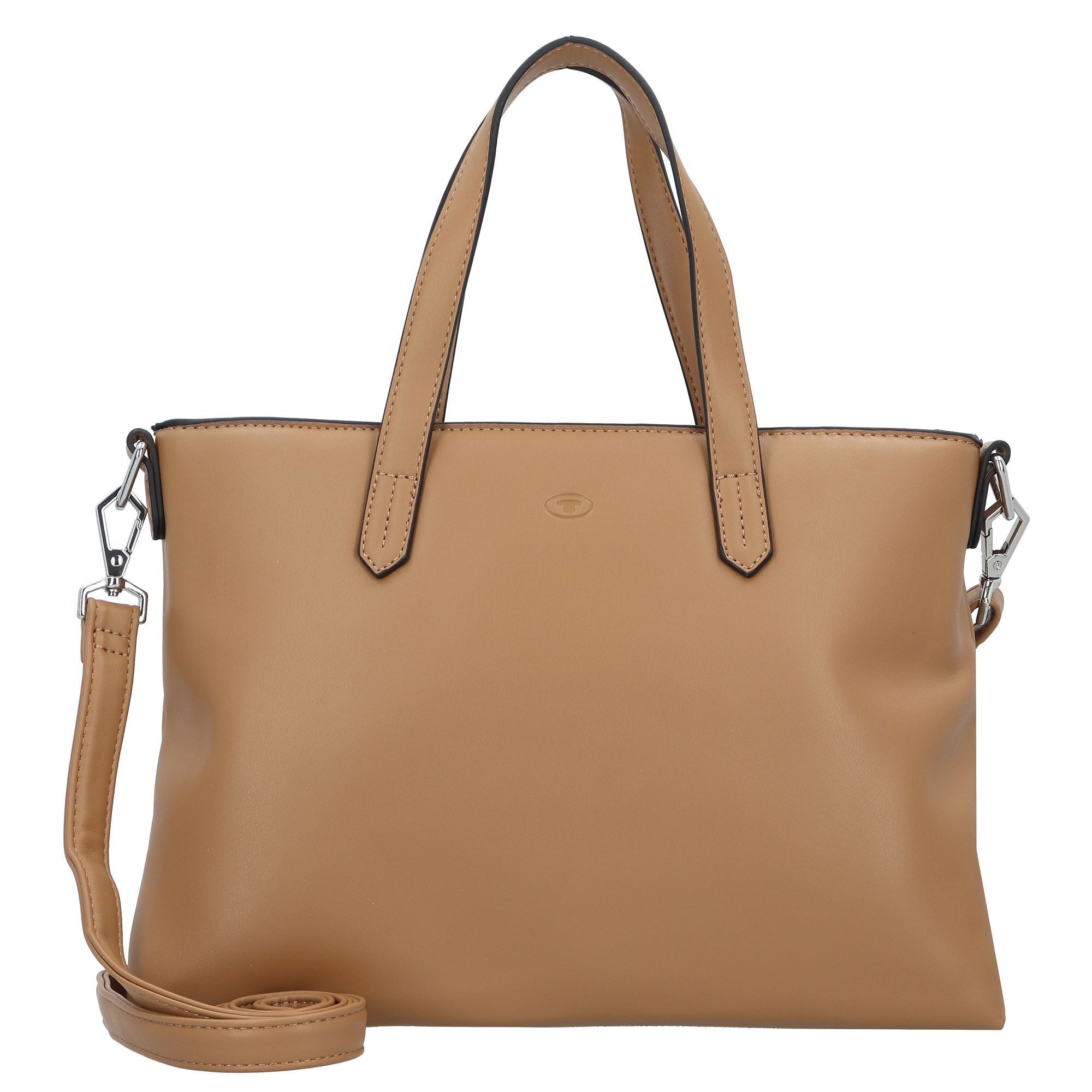 TOM TAILOR Henkeltasche Poppy, Polyurethan