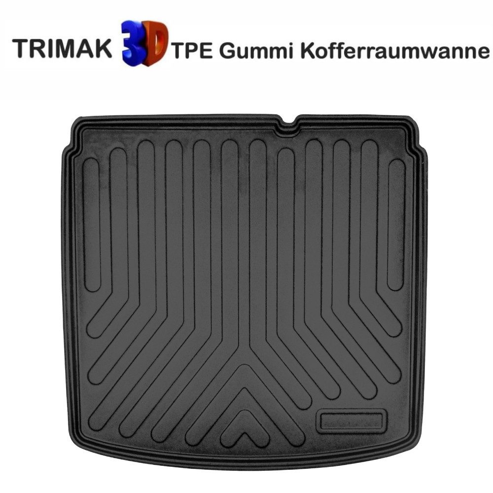 Trimak Passform-Fußmatten Oder Kofferraumwanne Oder Set kompatibel mit MG ZS, MG ZS EV & Benziner ab 2021 Untere Kofferraummatte TPE Antirutschmatte