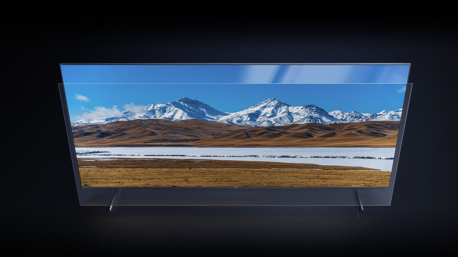 Xiaomi L55MB-SEU QLED Mini LED-Fernseher (138 cm/55 Zoll, 4K Ultra HD, Smart-TV, Google TV)