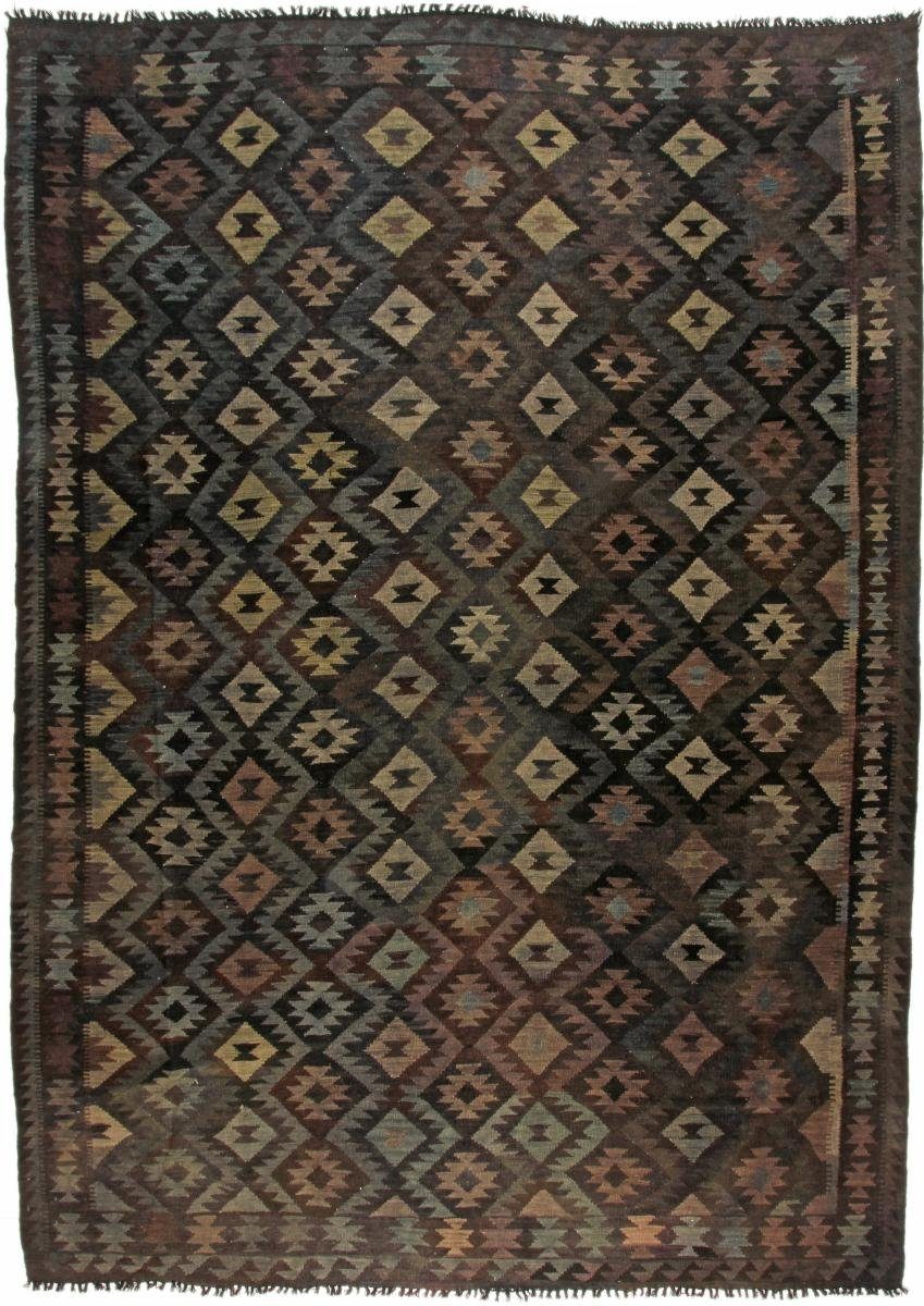 Höhe: Handgewebter Orientteppich, 3 Moderner Afghan mm Heritage Nain Orientteppich Kelim Trading, rechteckig, 245x350