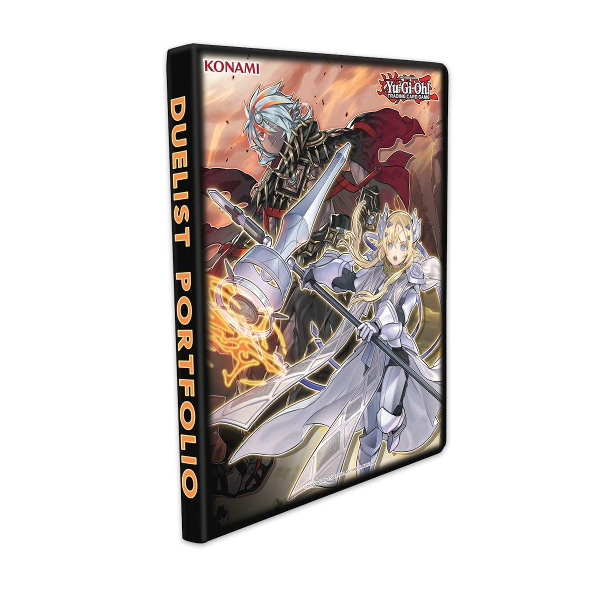 YuGiOh Sammelkarte Albaz Ecclesia TriBrigade 9Pocket Duelist Portfolio, Sammelalbum