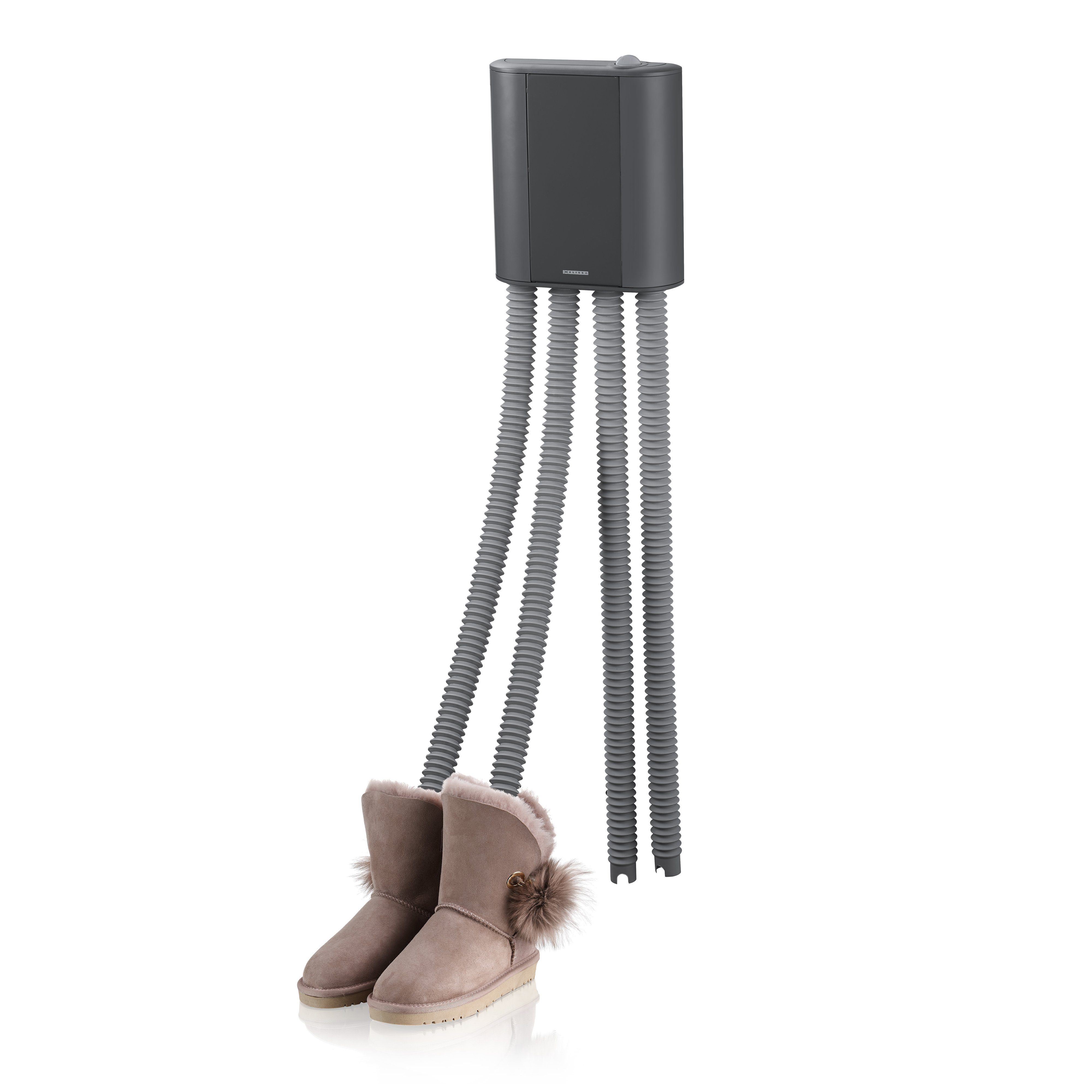 MELISSA Schuhtrockner 16540011, 350W Schuhtrockner, 4 Schläuche, 120 Min. Timer, Spannungsschutz