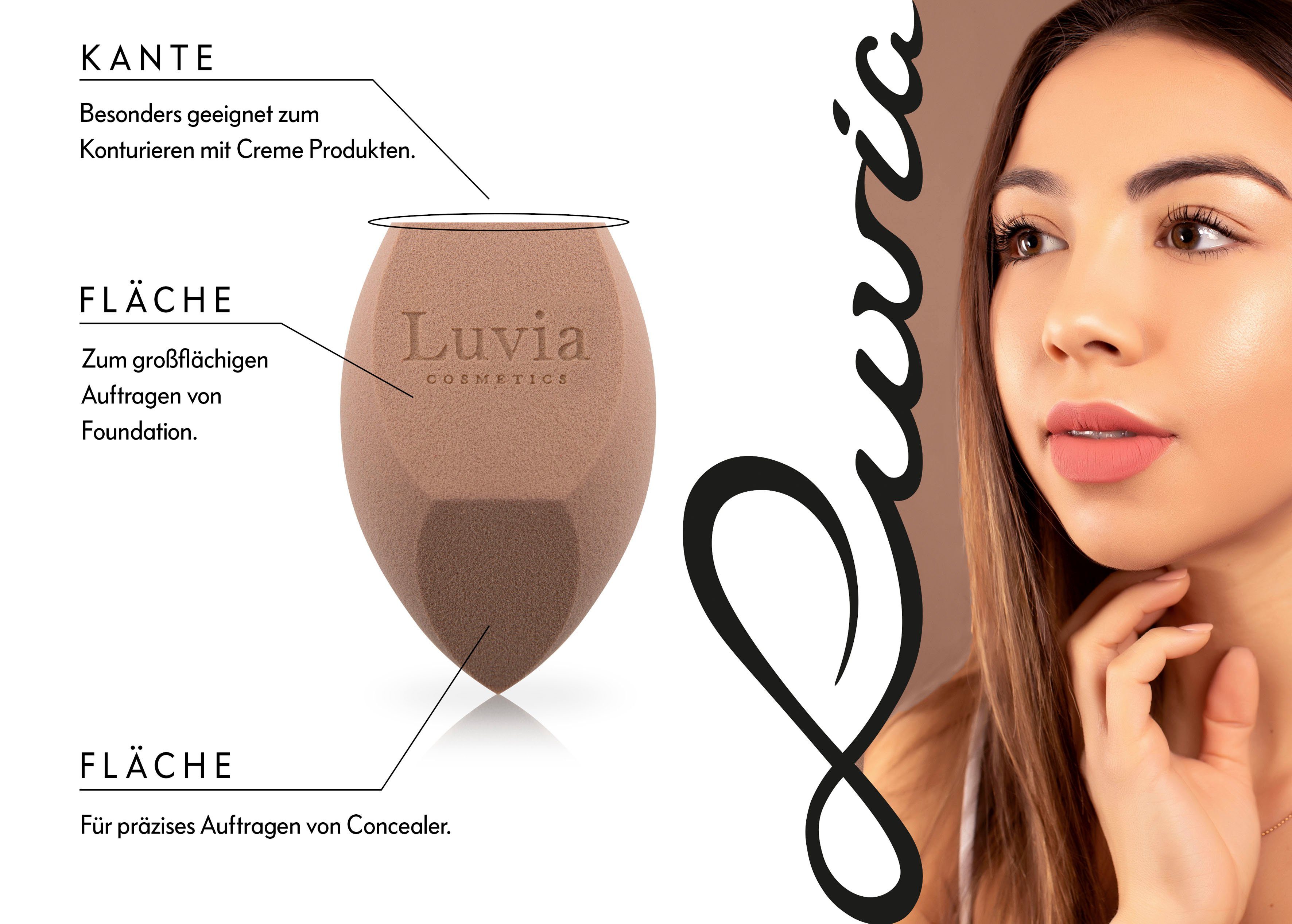 Luvia Cosmetics Schwamm Prime Vegan Make-up Body Schwamm XXL Sponge, Make-up