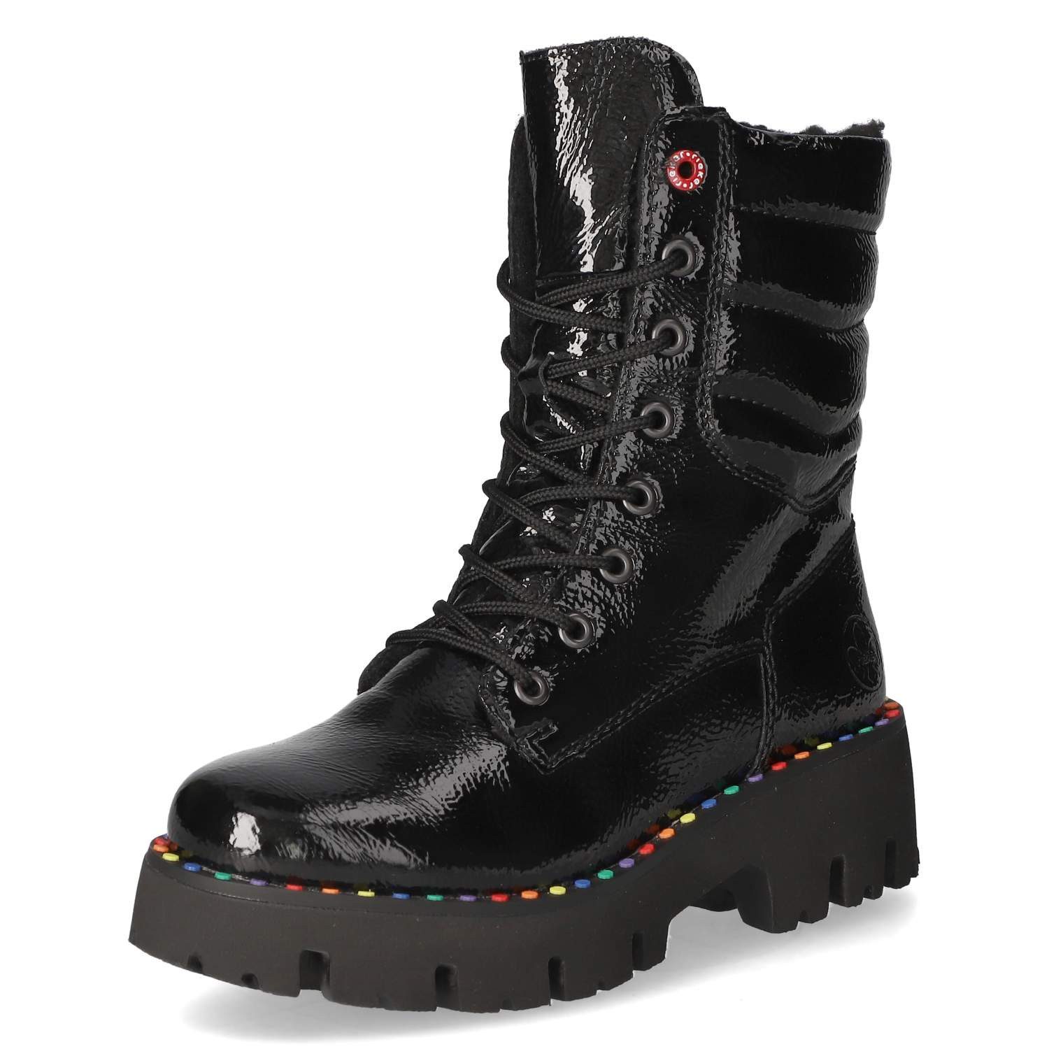 Rieker Rieker Schnürstiefeletten Y3330-00 Damen Synthetik black Winterstiefel – Bild 2 von 5