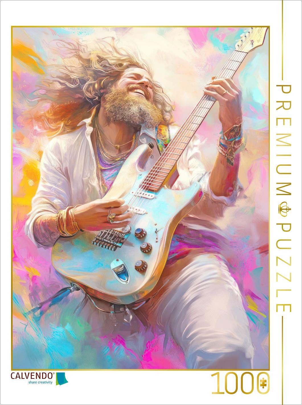 CALVENDO Puzzle CALVENDO Puzzle Musicians, 1000 pieces, finished size 25.2 × 18.9 in, 1000 Puzzleteile