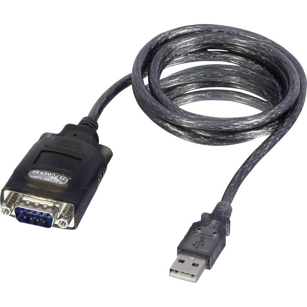 RS232 USB-Adapter USB Lindy mit COM-Speicherung Seriell