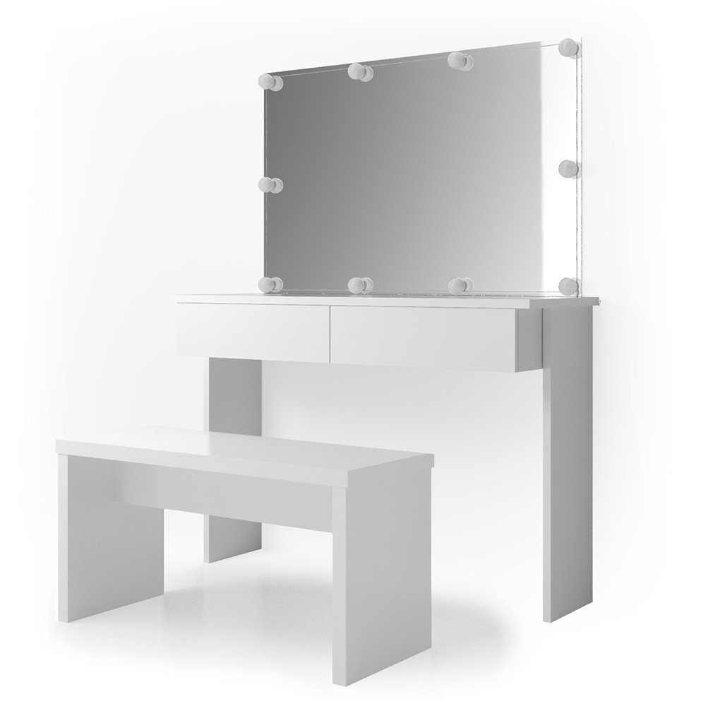 Vicco Schminktisch Azur, Weiß, 120 cm günstig online kaufen