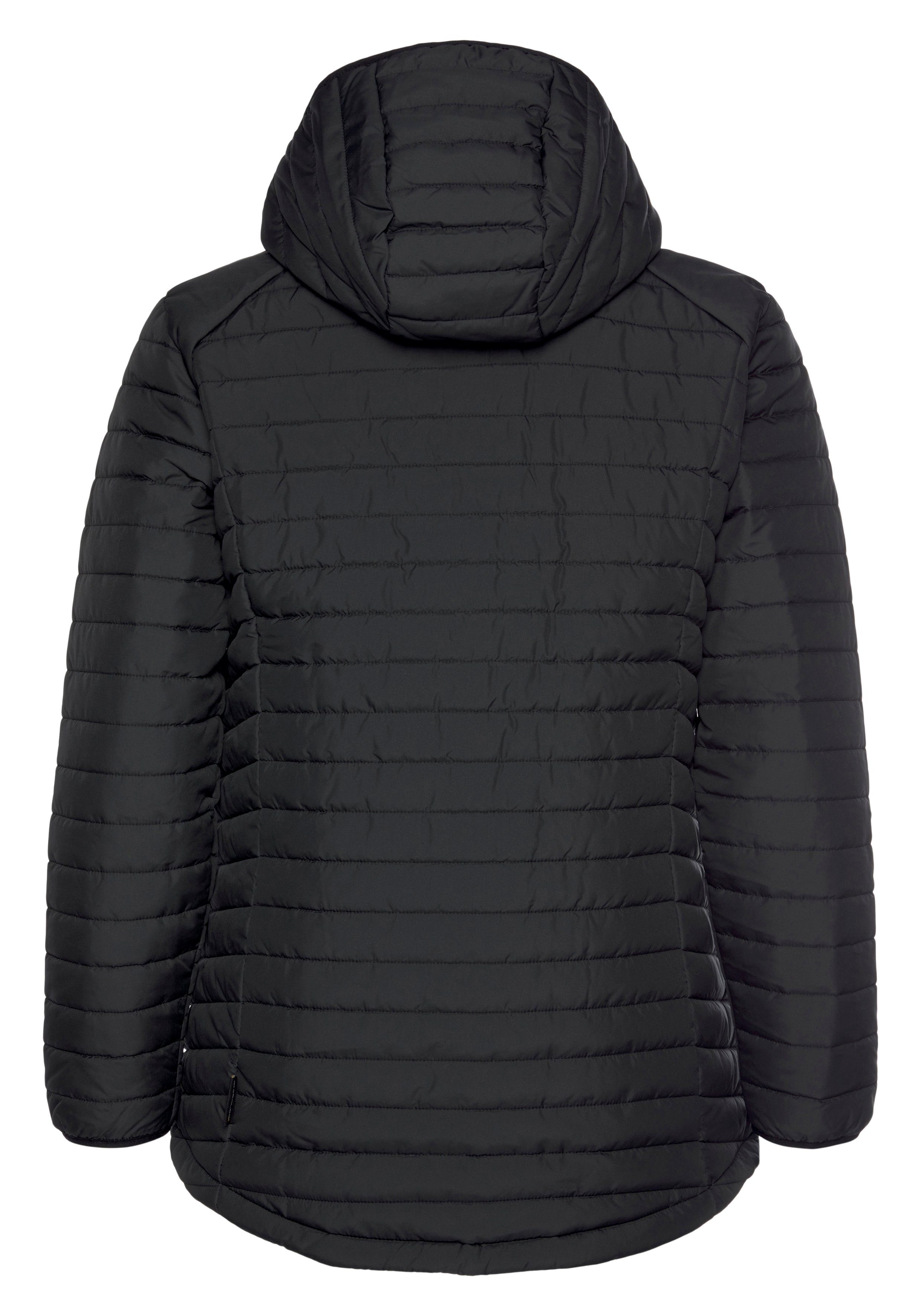 & & NUBEENA Wasserabweisend & schwarz Winddicht Steppjacke Wolfskin Atmungsaktiv Wärmend Jack