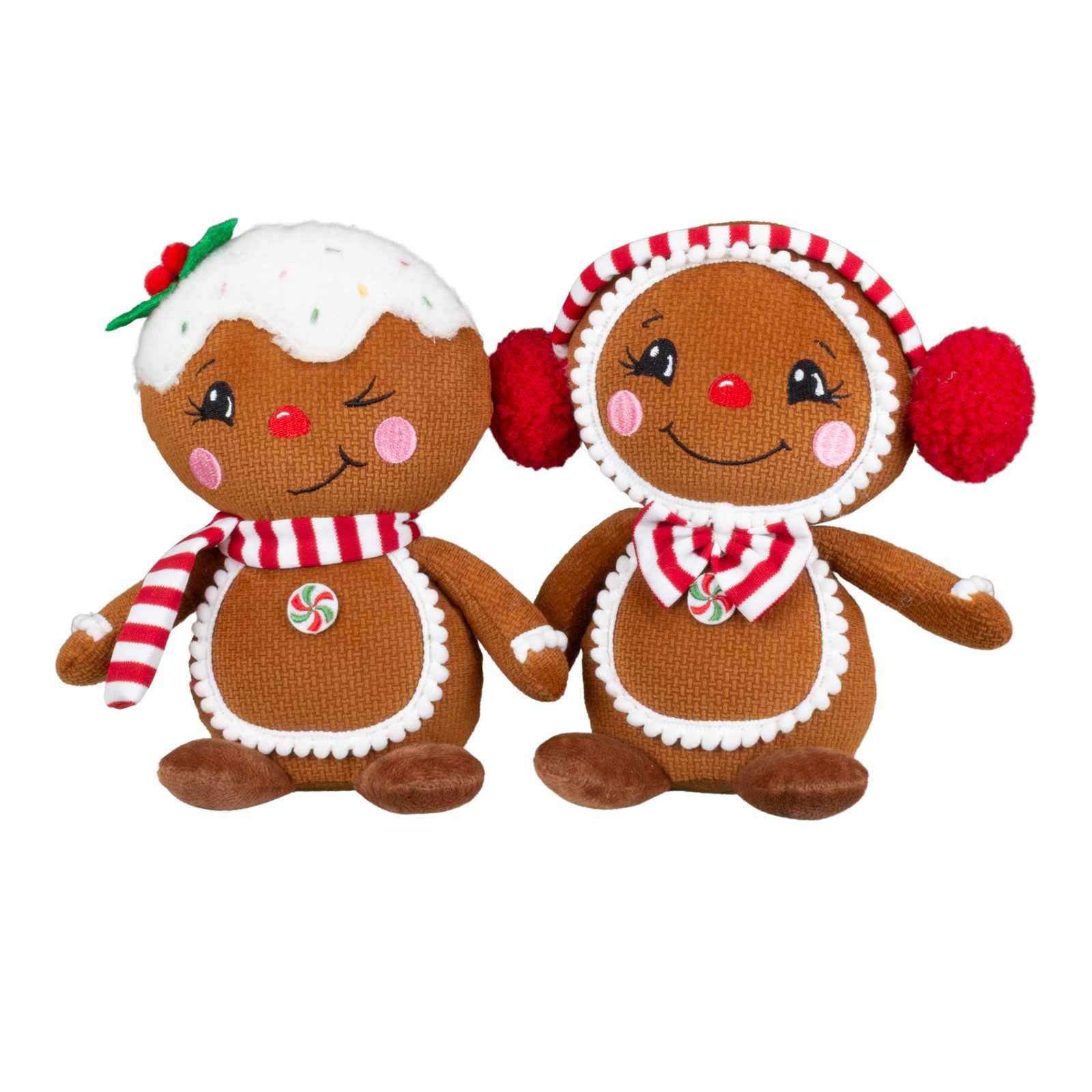 Christmas Paradise Weihnachtsfigur Lebkuchenfigur 22 cm sitzend (2 St., 2 D günstig online kaufen