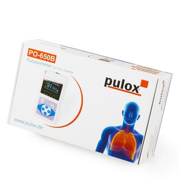 pulox Pulsoximeter PO-650B mit Externem Sensor für Babys und Kleinkinder