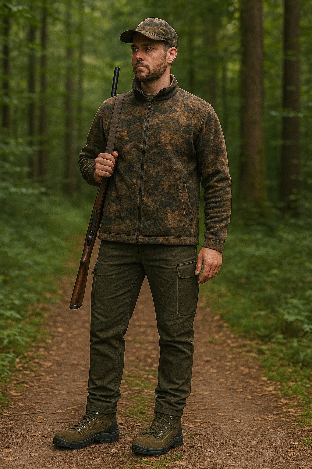 La Chasse® Leichter Pirschstiefel "Ancona" Jagdstiefel Herren oliv von Oefe günstig online kaufen