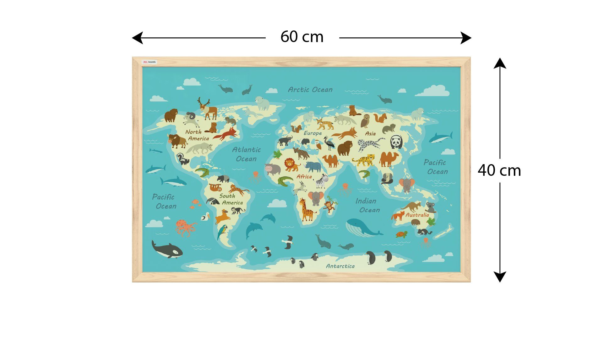 ALLboards Magnettafel Whiteboard Schreibtafel Bild für günstig online kaufen