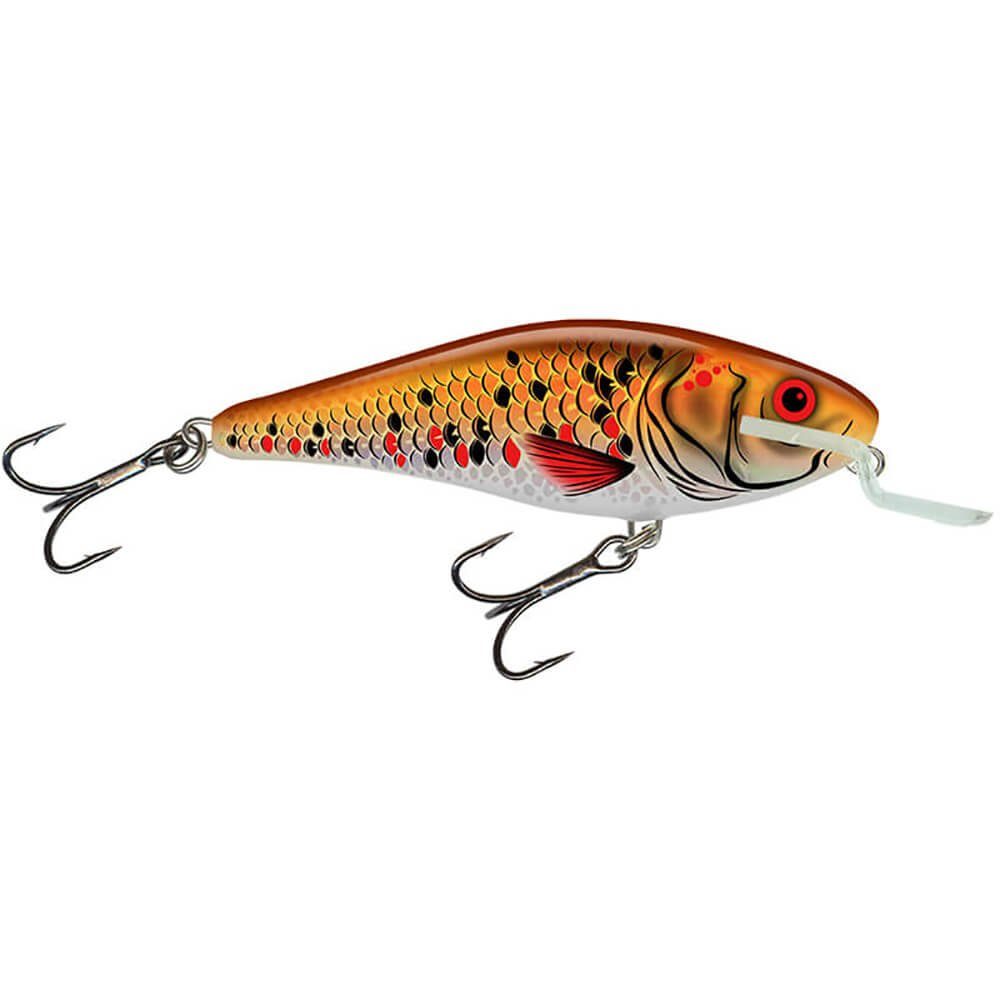 Kunstköder Salmo Executor Wobbler Shallow Runner Holo Golden Back