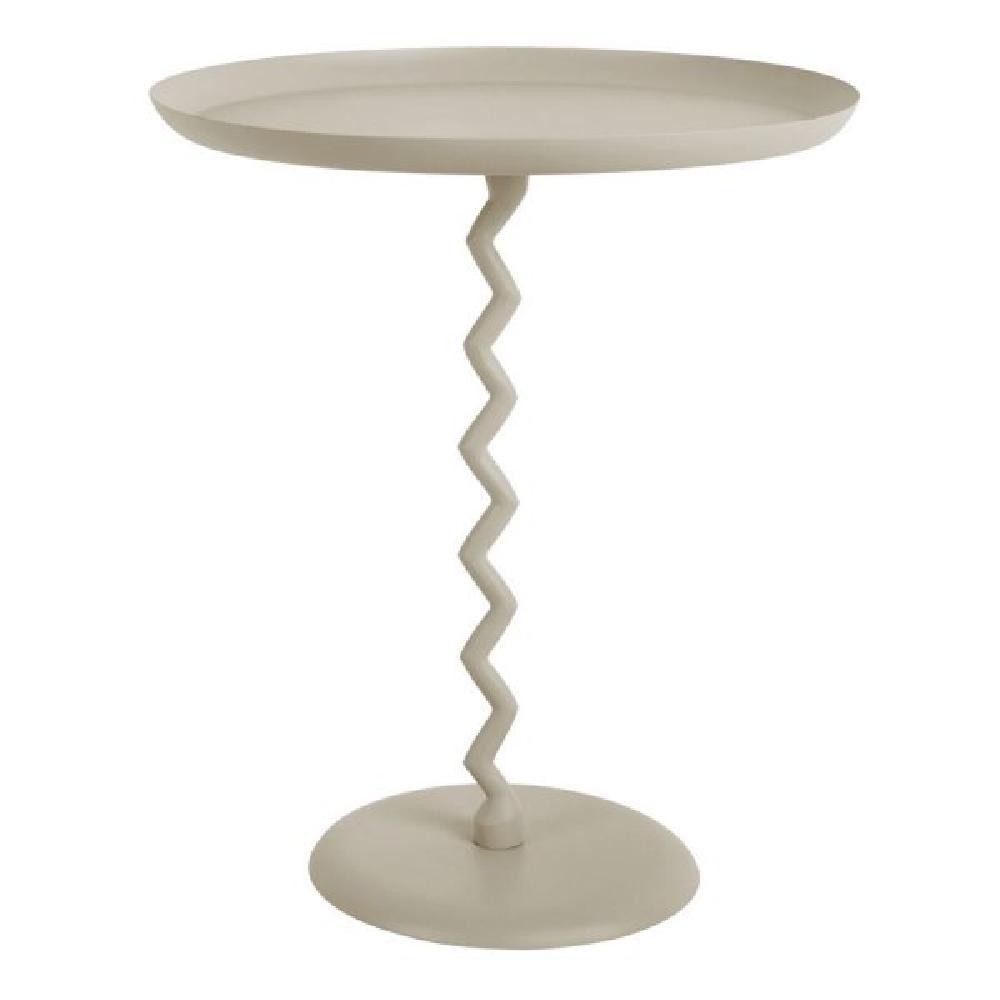 Leitmotiv Beistelltisch Beistelltisch Zig Zag Warm Grey (52cm)
