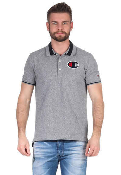 Champion Poloshirt Champion Herren Polo 214193 EM525 GRJM NBK Grau