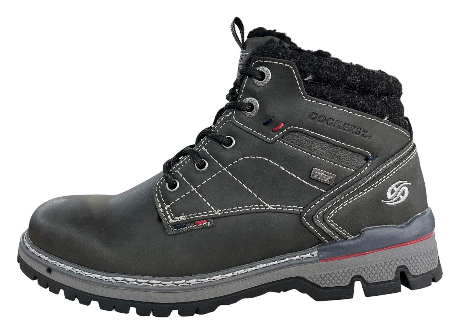 Dockers by Gerli Dockers Herren Stiefelette 53TA103-650100 schwarz/black St günstig online kaufen