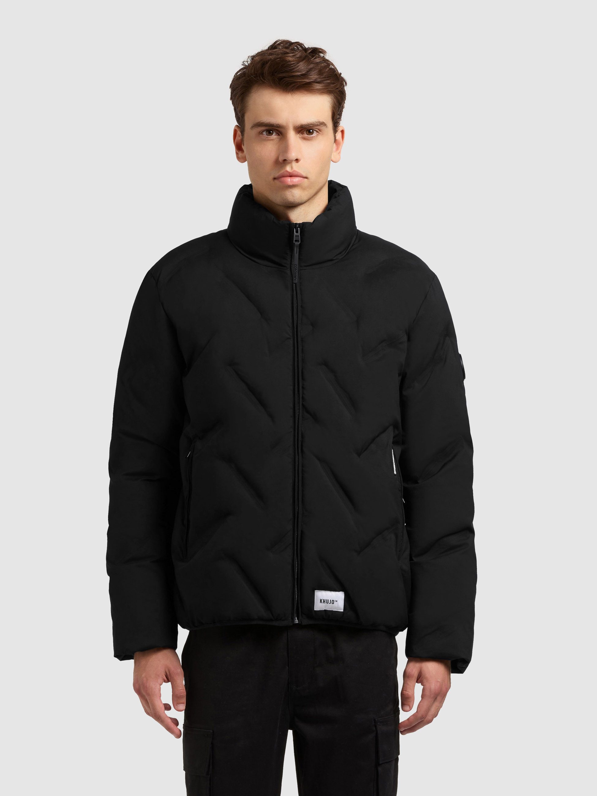 khujo Steppjacke CLOVER mit hochwertiger Prägung