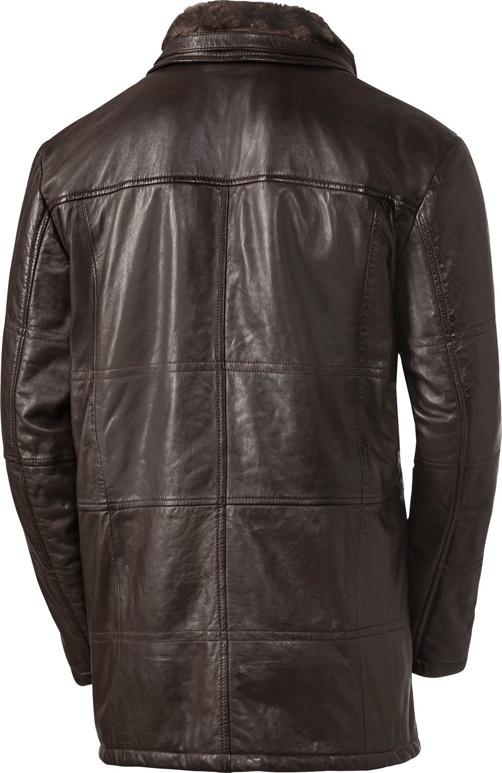 Ross & Cole Lederjacke hoher Tragekomfort, zwei Tragevarianten durch abzipp günstig online kaufen