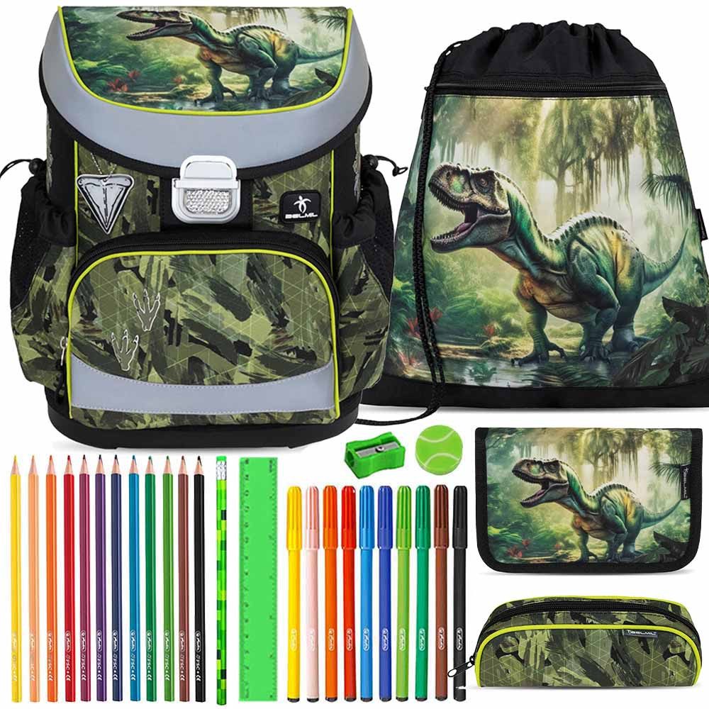 Belmil Schulranzen Set Mini Fit 10-teilig 2025 Jungen Lost World