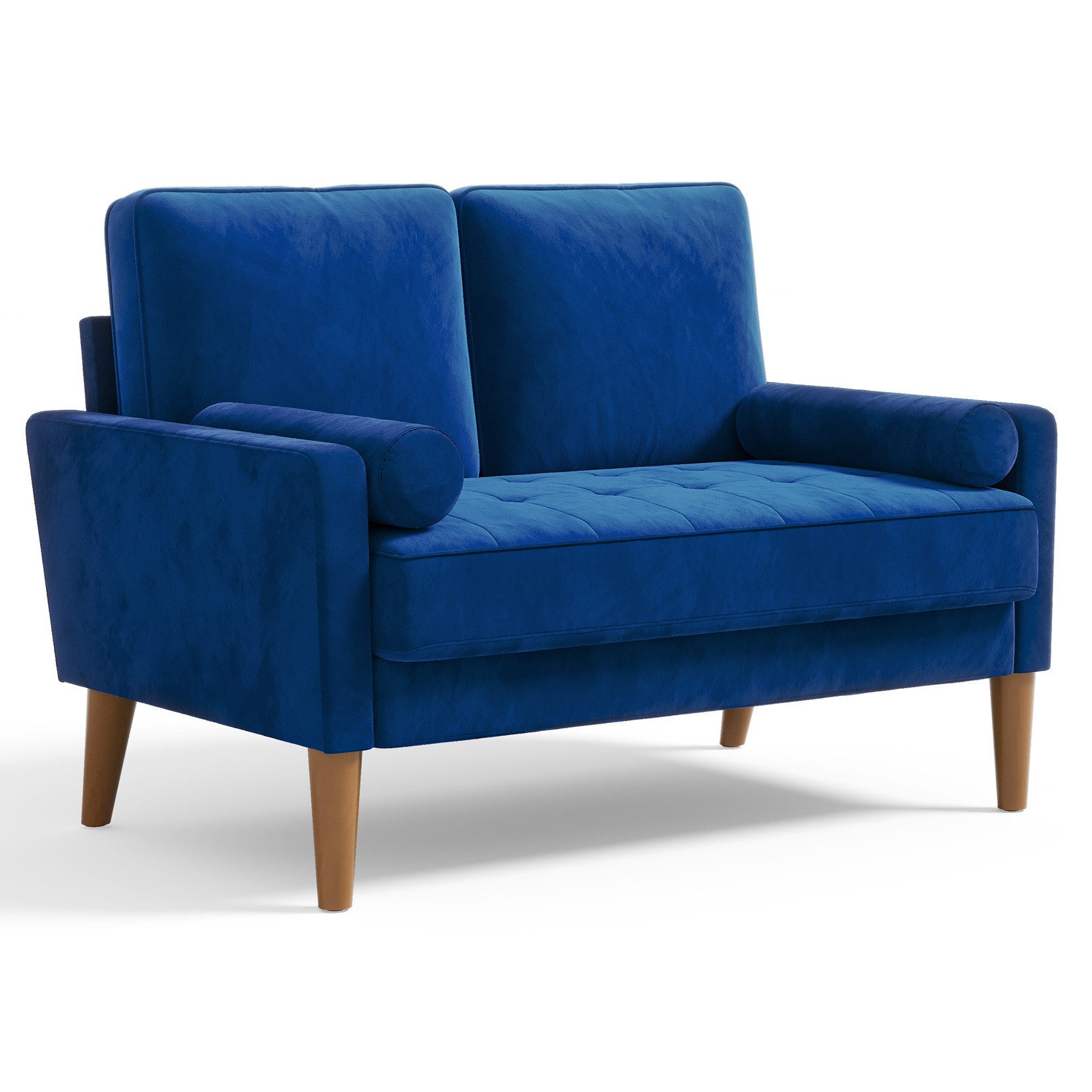 ToteBox 2-Sitzer 121CM Kleine Samt Sofa günstig online kaufen