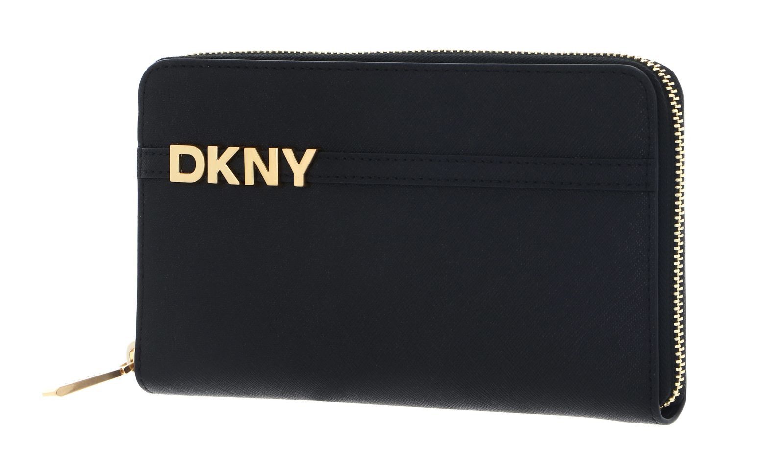 DKNY Geldbörse Zip Around Wallet, aus echtem Rindsleder