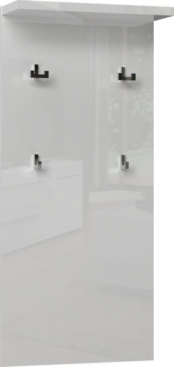 OTTO home Garderobenpaneel Piano, hochwertig UV lackiert, Breite 46 cm