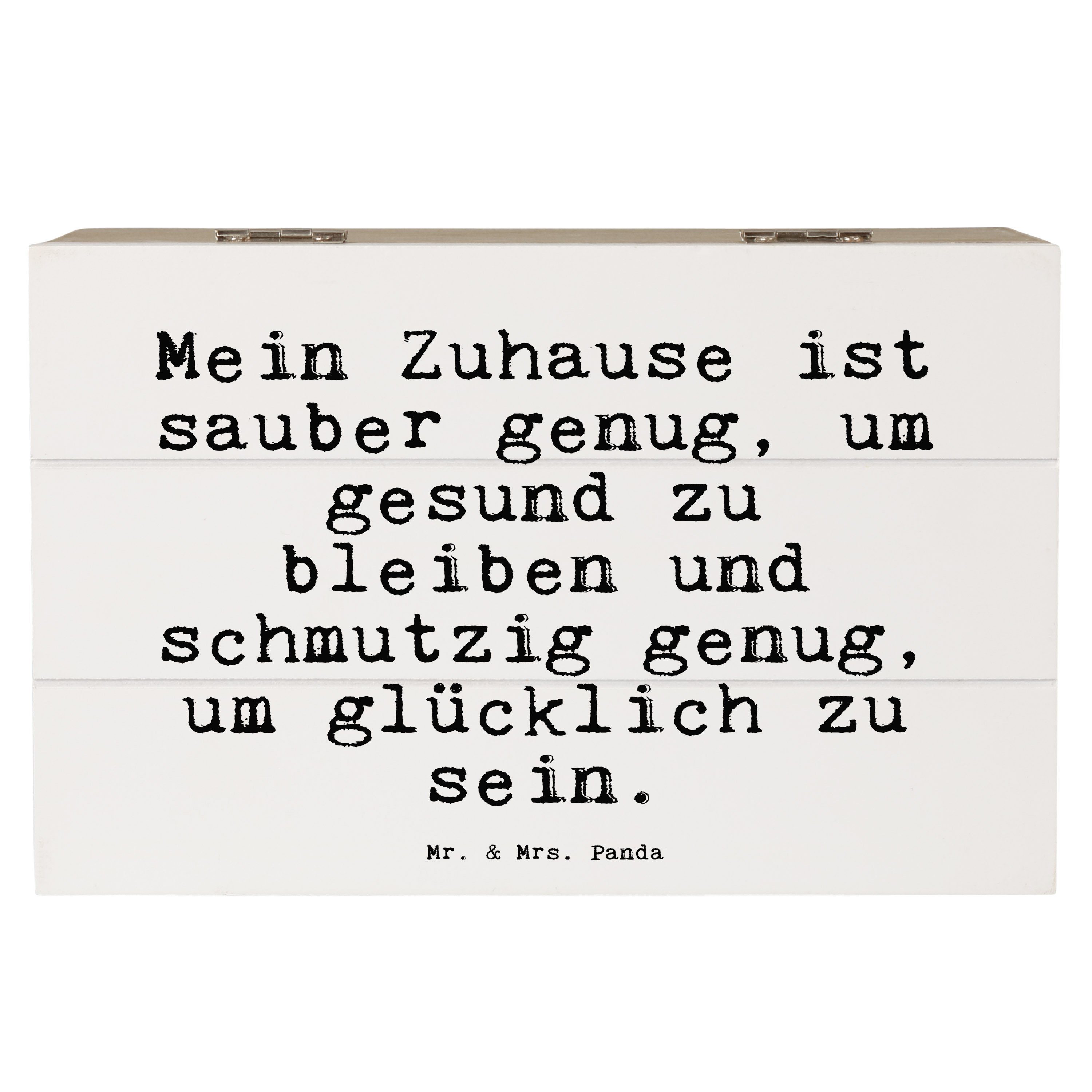Mr. & Mrs. Panda Dekokiste »Mein Zuhause ist sauber... Weiß