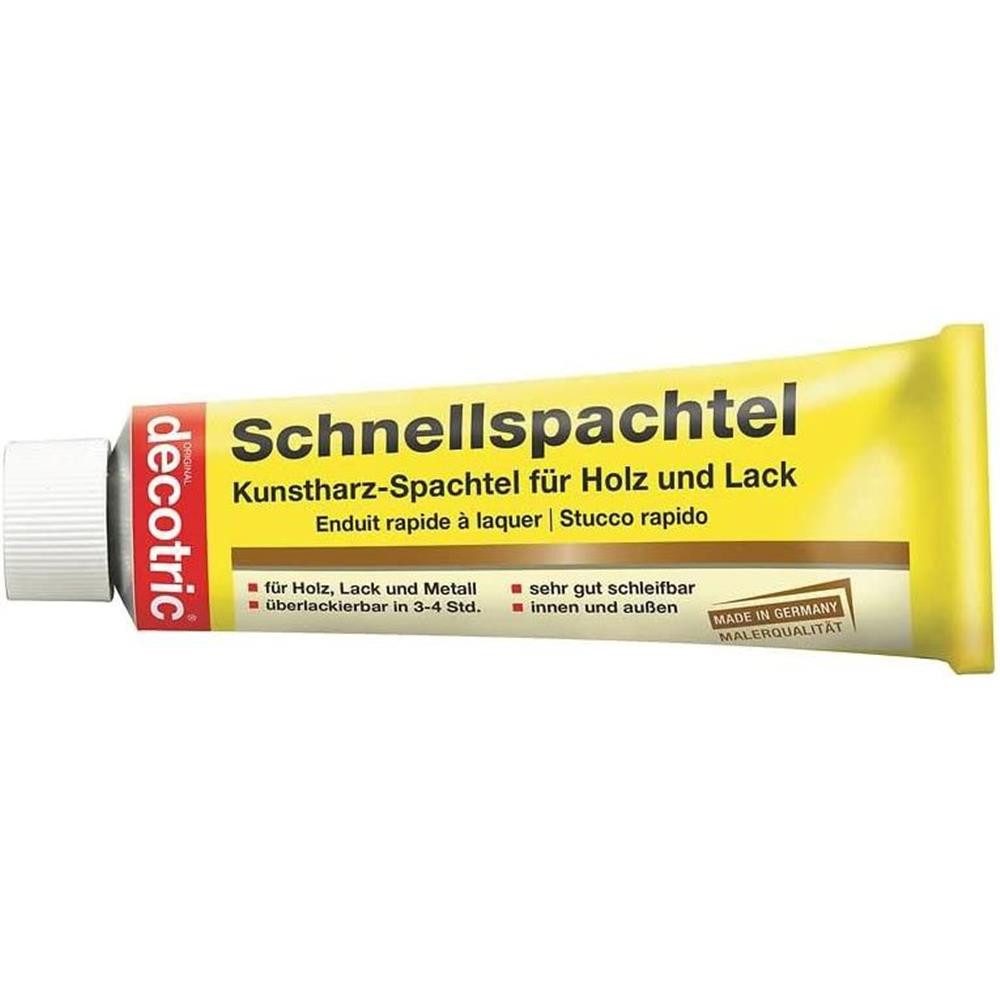 PUFAS Spachtelmasse decotric Schnellspachtel für Holz, Lack + Metall, 200 g