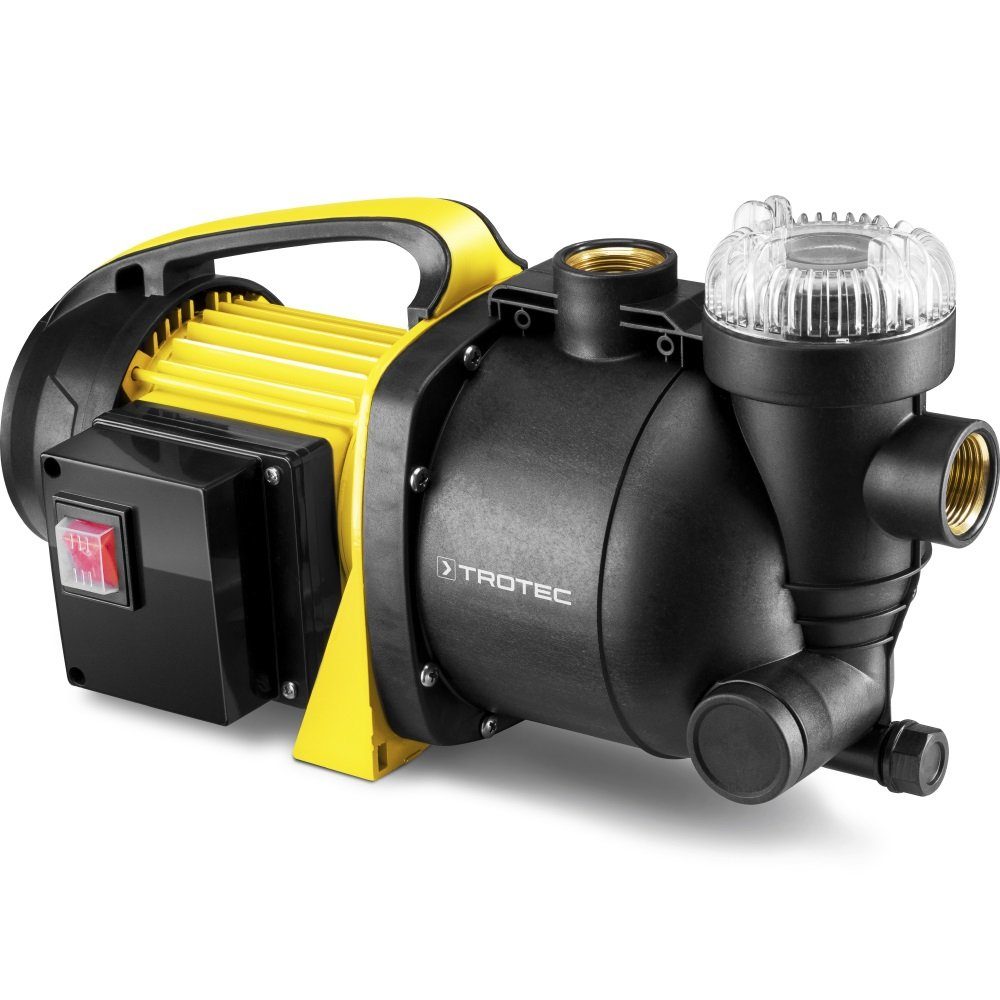 TROTEC Gartenpumpe mit Filter TGP 1005 E