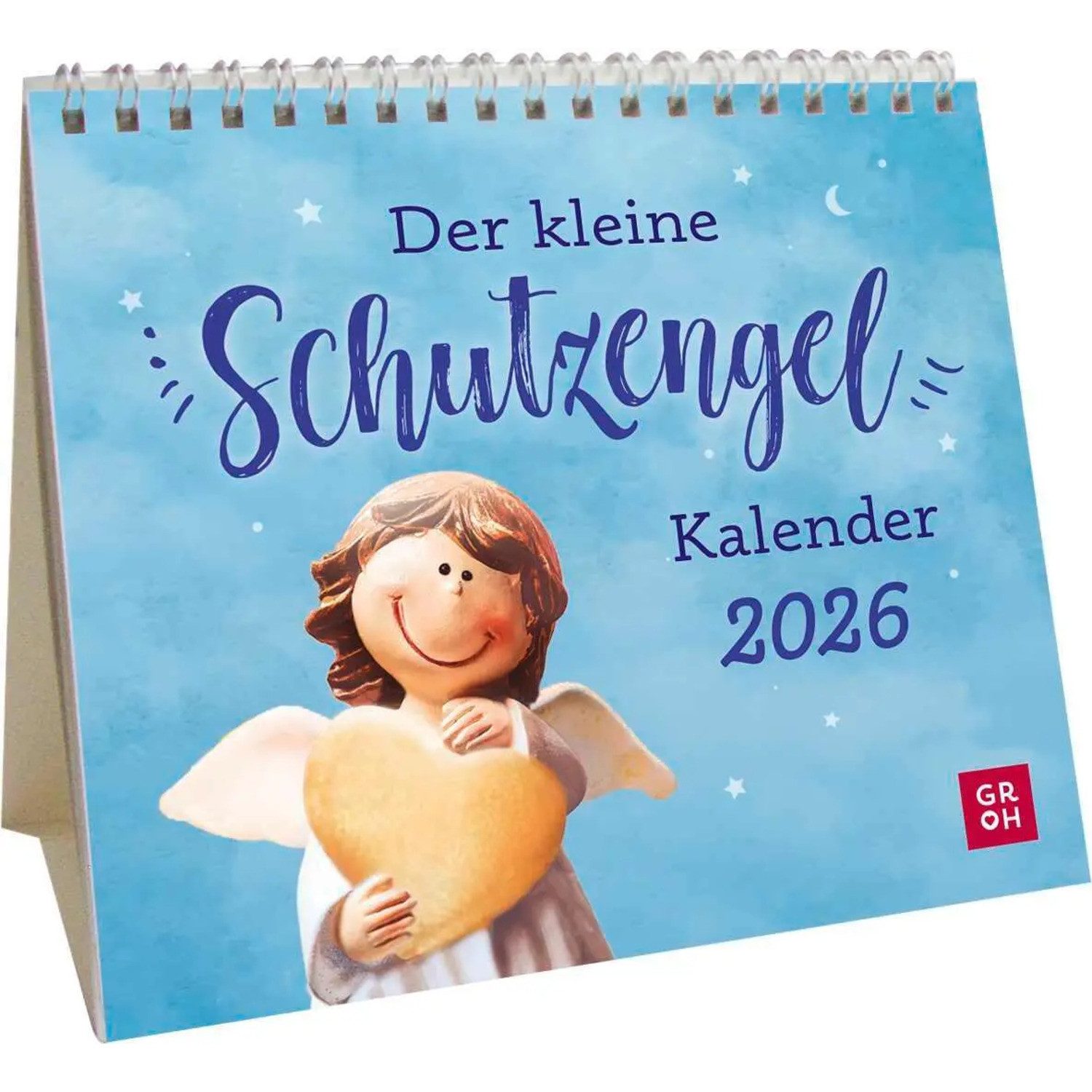 groh Verlag Monatskalender Mini-Kalender 2026: Der kleine Schutzengelkalender