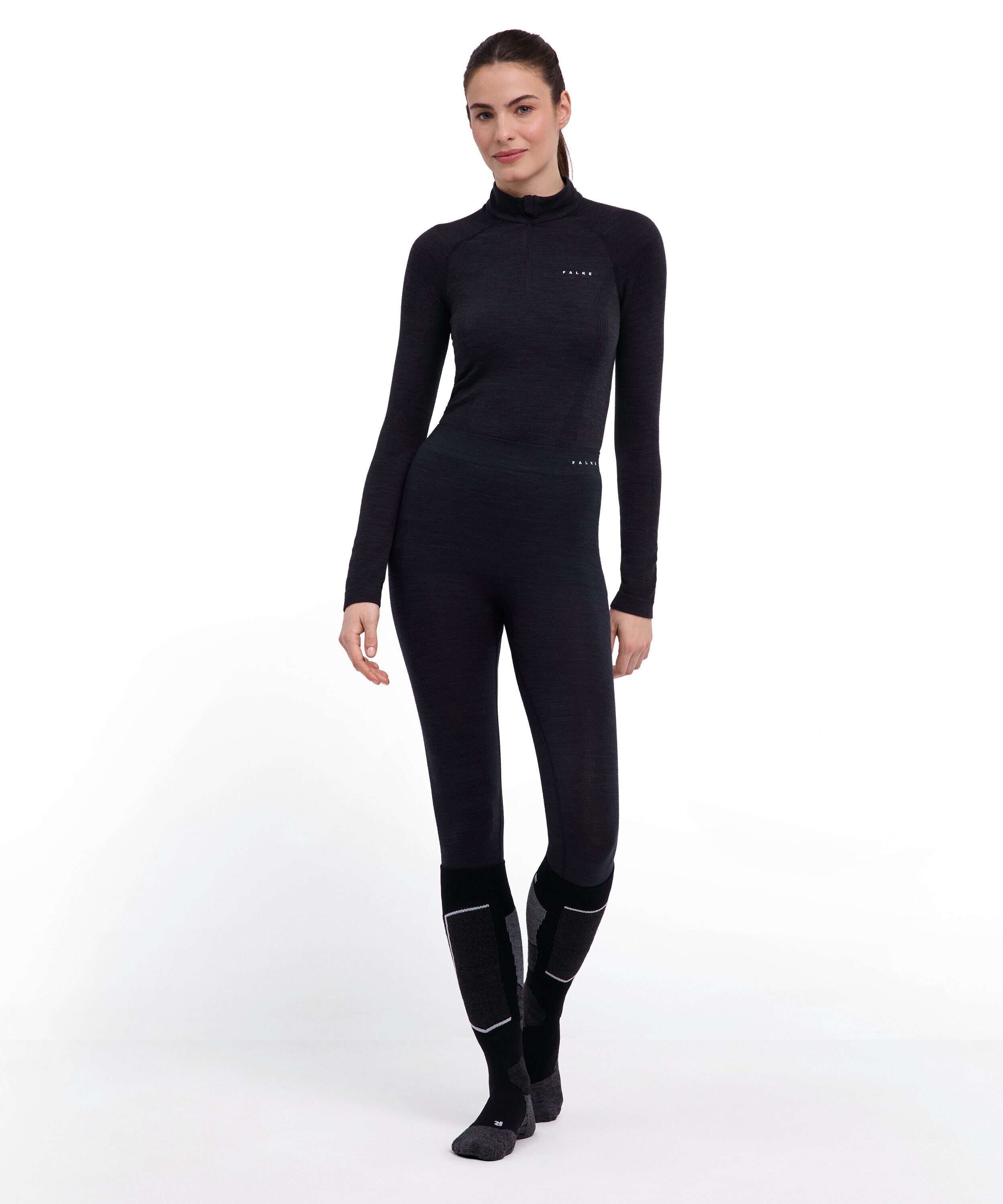 FALKE Thermounterhose FALKE Tights Wool-Tech (1-St., 1) aus Merinowolle für kalte bis sehr kalte Temperaturen
