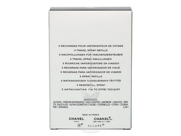 CHANEL Eau de Toilette Chanel Allure Homme Sport Twist and Spray 3 x 20 ml ohne Zerstäuber, 1-tlg.