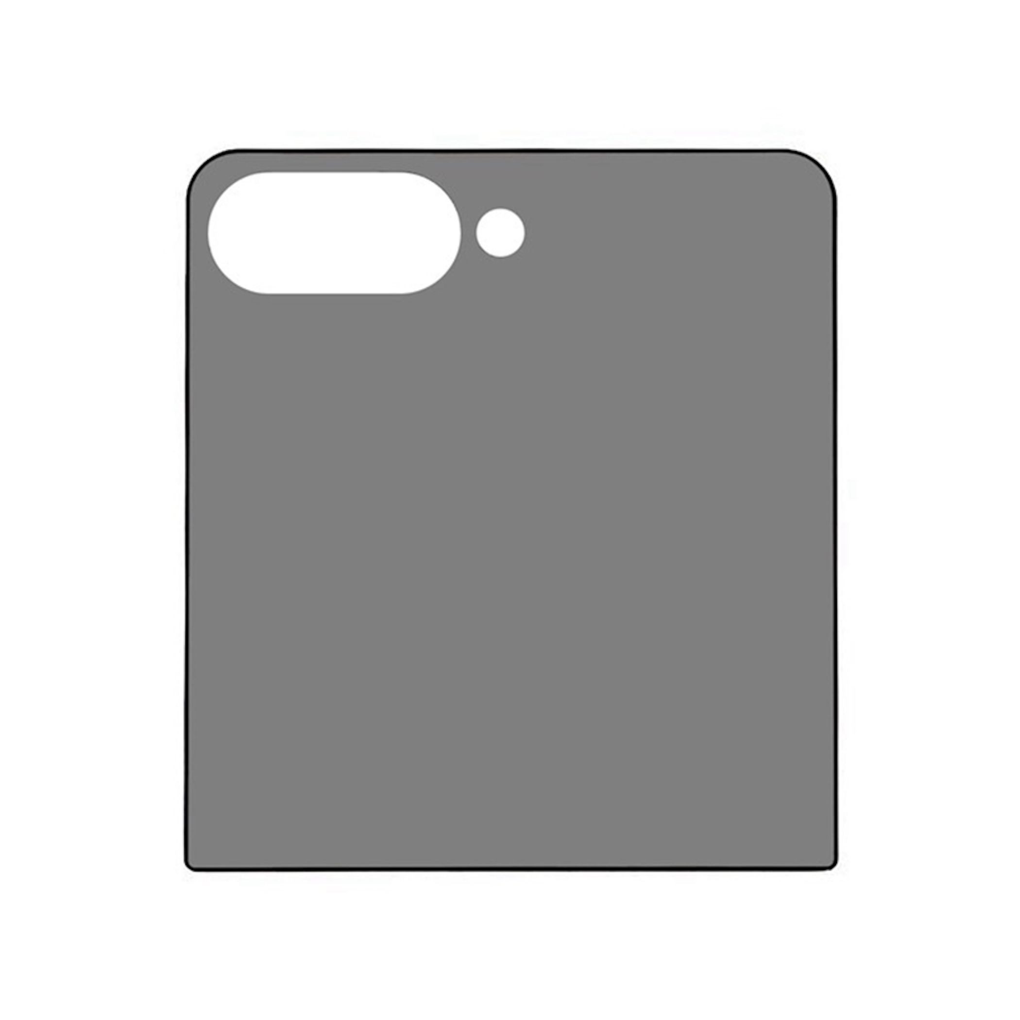 Wigento Displayschutzglas Privacy 1x für Samsung Galaxy Z Flip8 Display 9H Hartglas Blickschutz für Samsung Galaxy Z Flip8 5G, Privacy Display Schutz Glas – Bild 2 von 4
