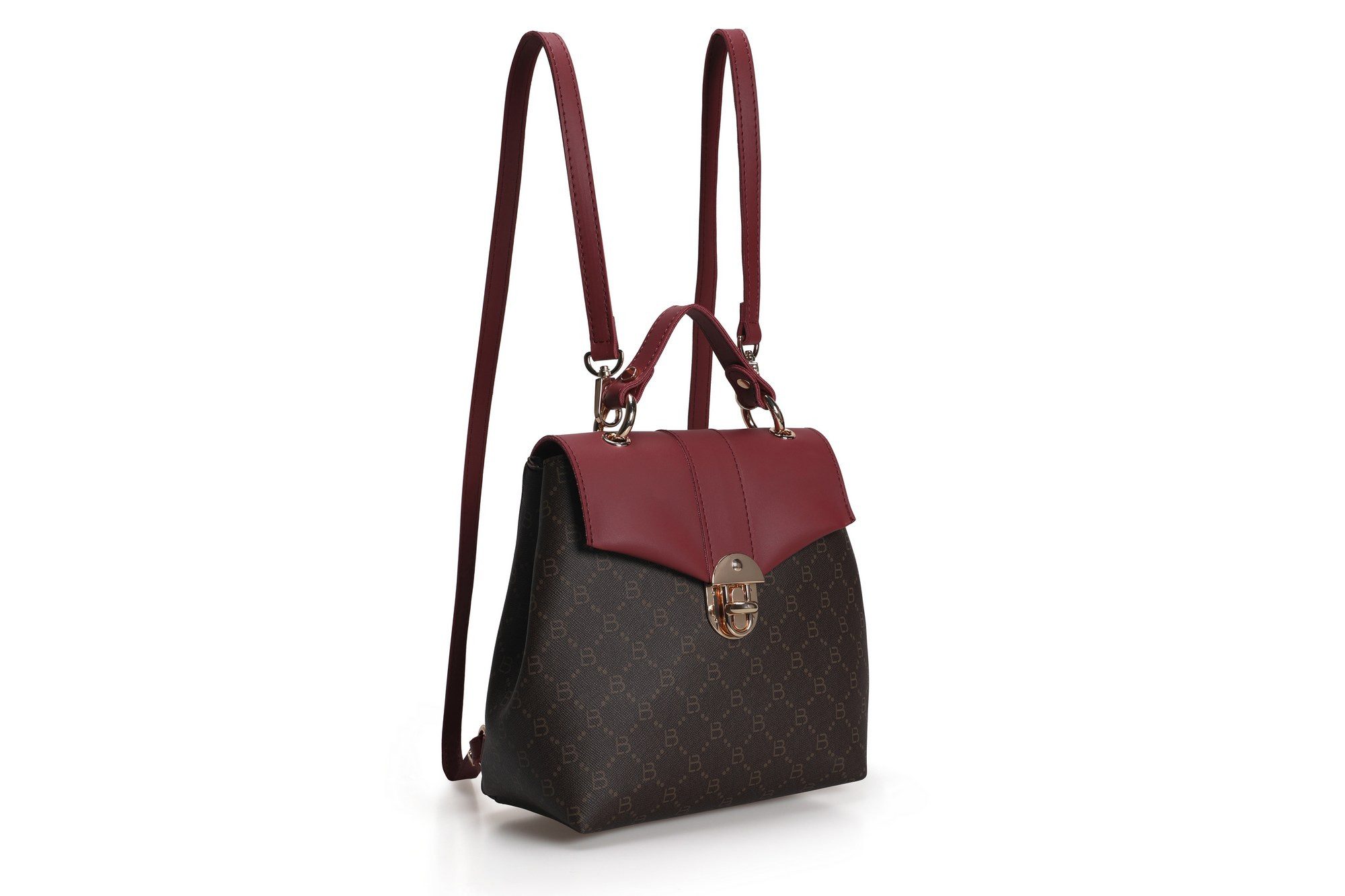 lucky bees Rucksack 100% POLYVINYL LEATHER, 23 cm x 10 cm B1712 günstig online kaufen