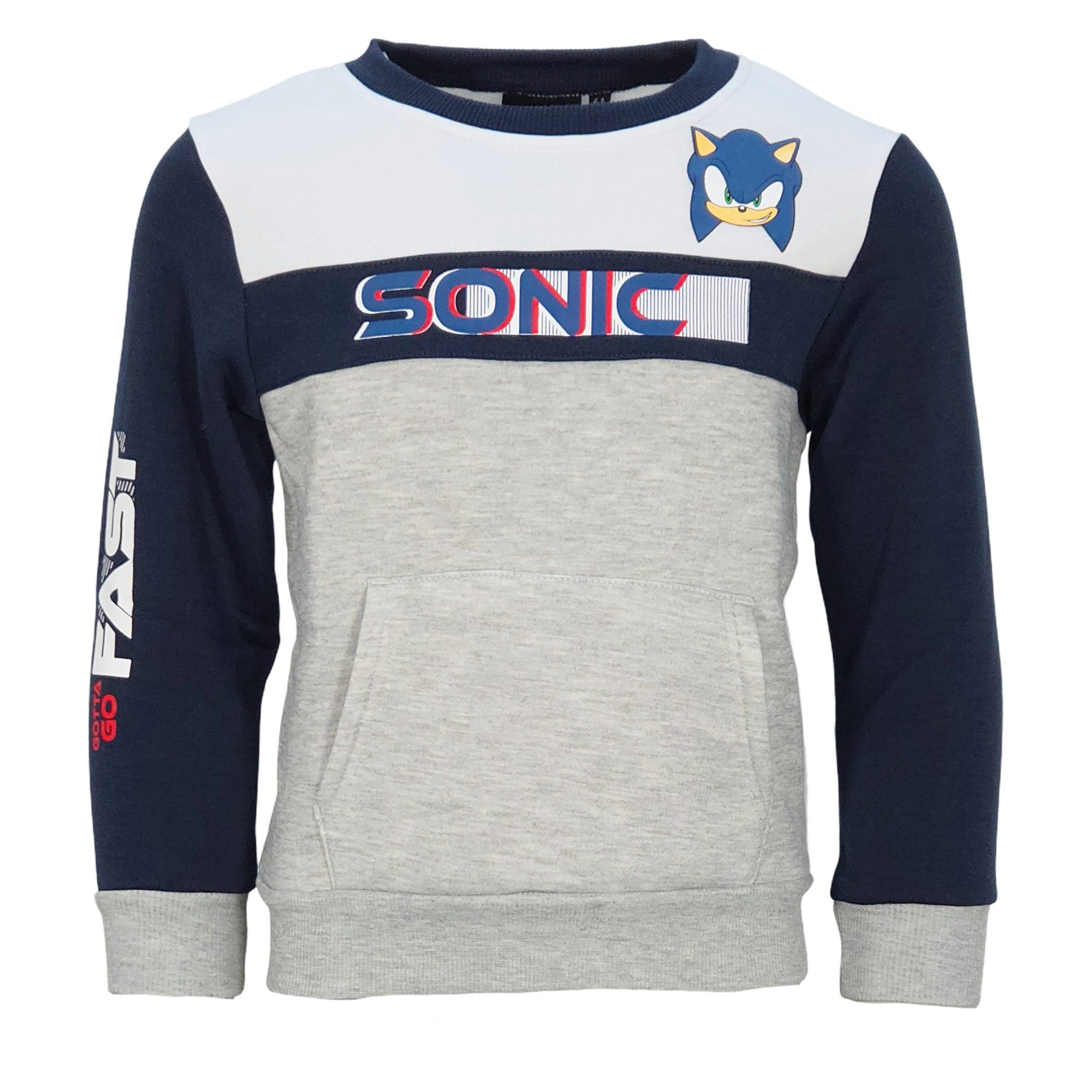 Rundhalspullover Sonic the Hedgehog Kinder Jungen Pullover Sweater Pulli