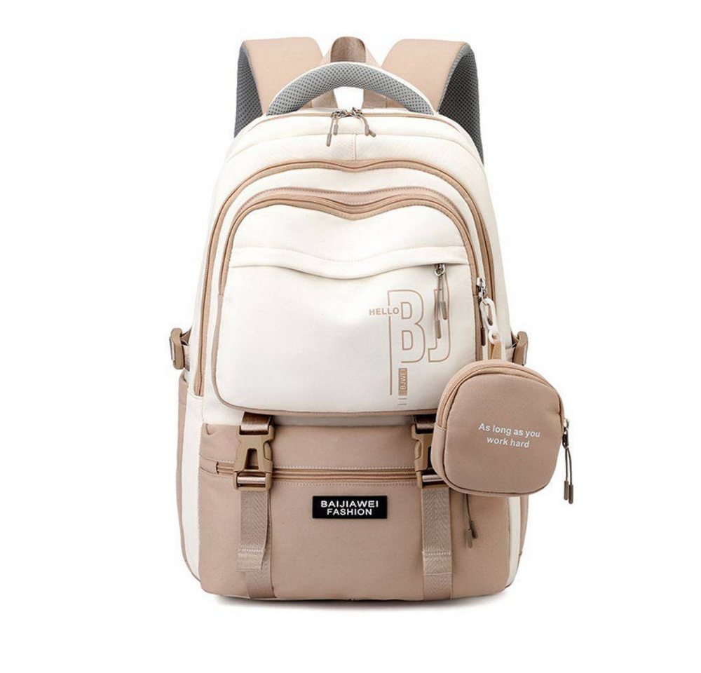 Blusmart Schulrucksack Jungen mädchen teenager schultasche mit Geldbörse (Wasserdicht Rucksack, 1-tlg., Laptop tasche backpack), für Jungen und Mädchen