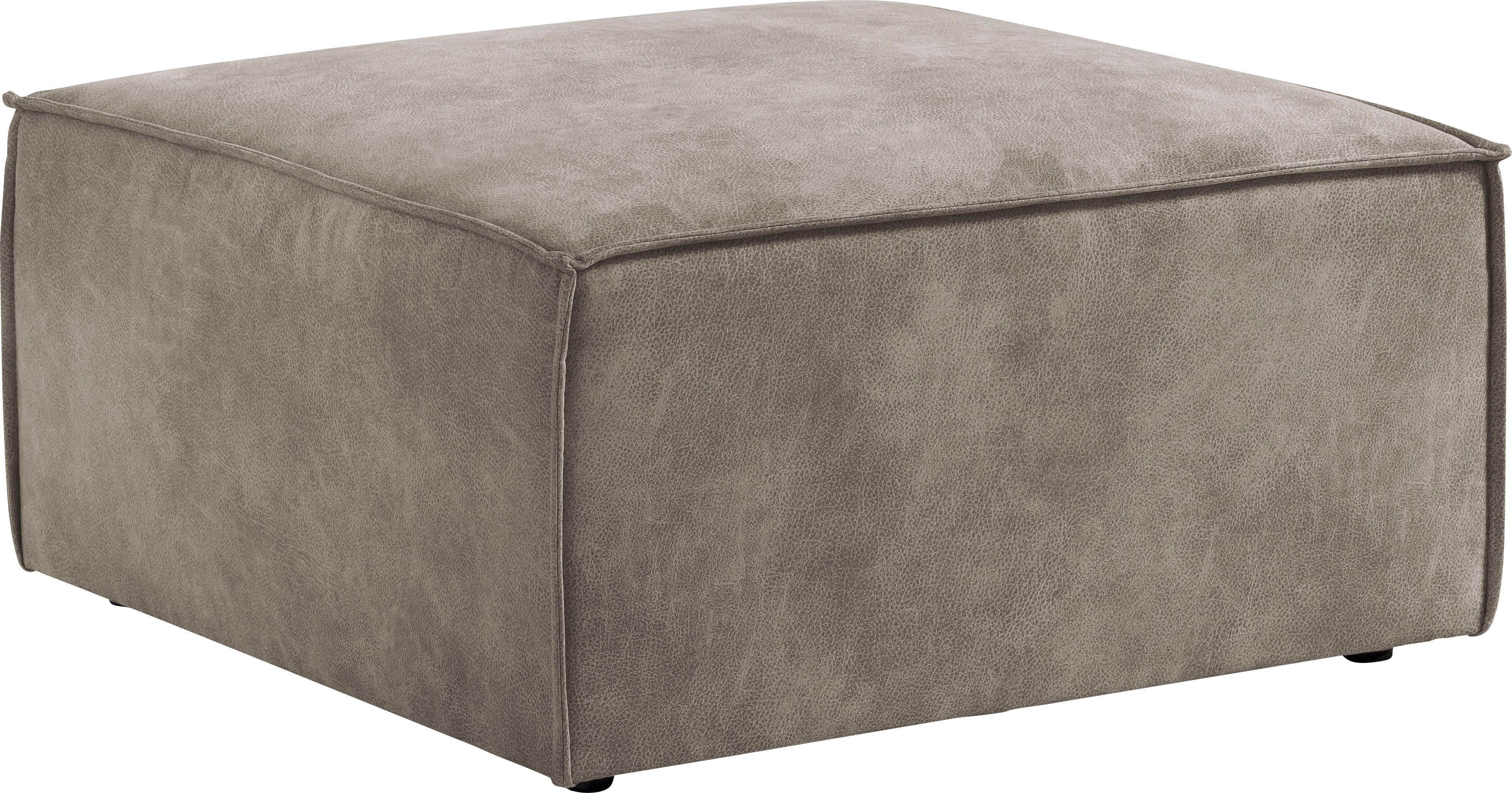 Home affaire Hocker SHERWOOD, Hocker quadratisch, günstig online kaufen