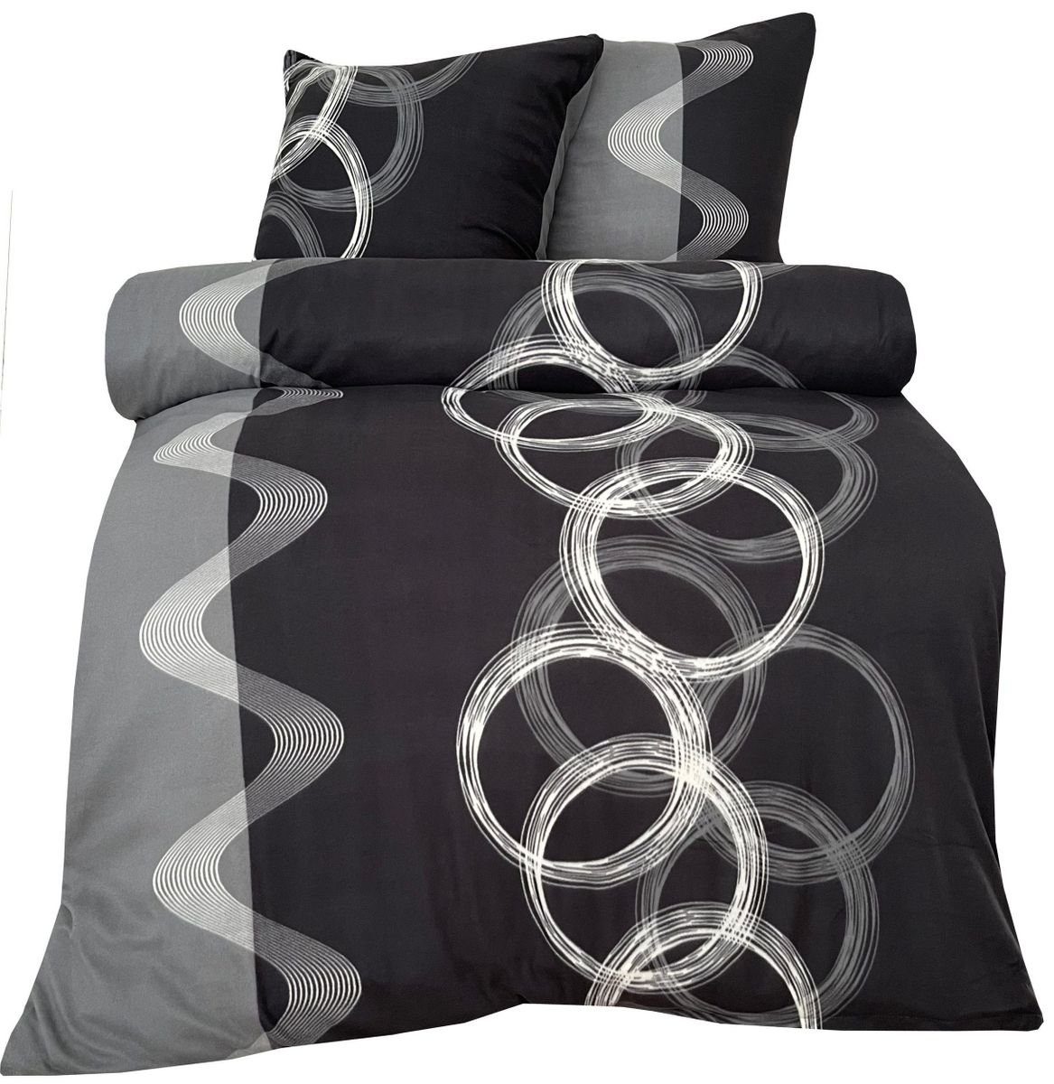 Leonado Vicenti Bettwäsche 3 tlg Winter Bettwäsche Mikrofaser Thermofleece günstig online kaufen