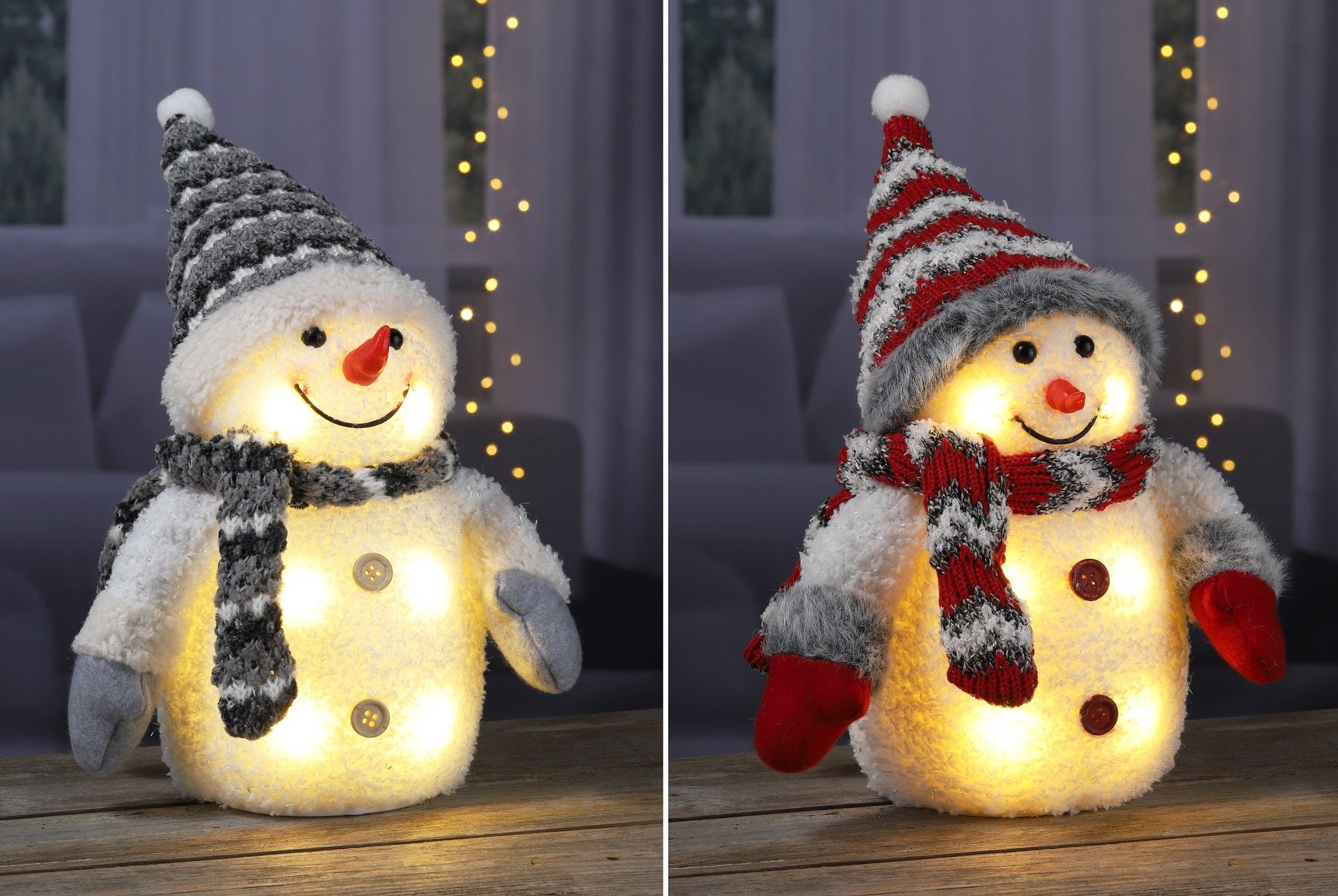 GartenHero Schneemann Schneemann LED Deko Schneemänner Weihnachten Dekorati günstig online kaufen
