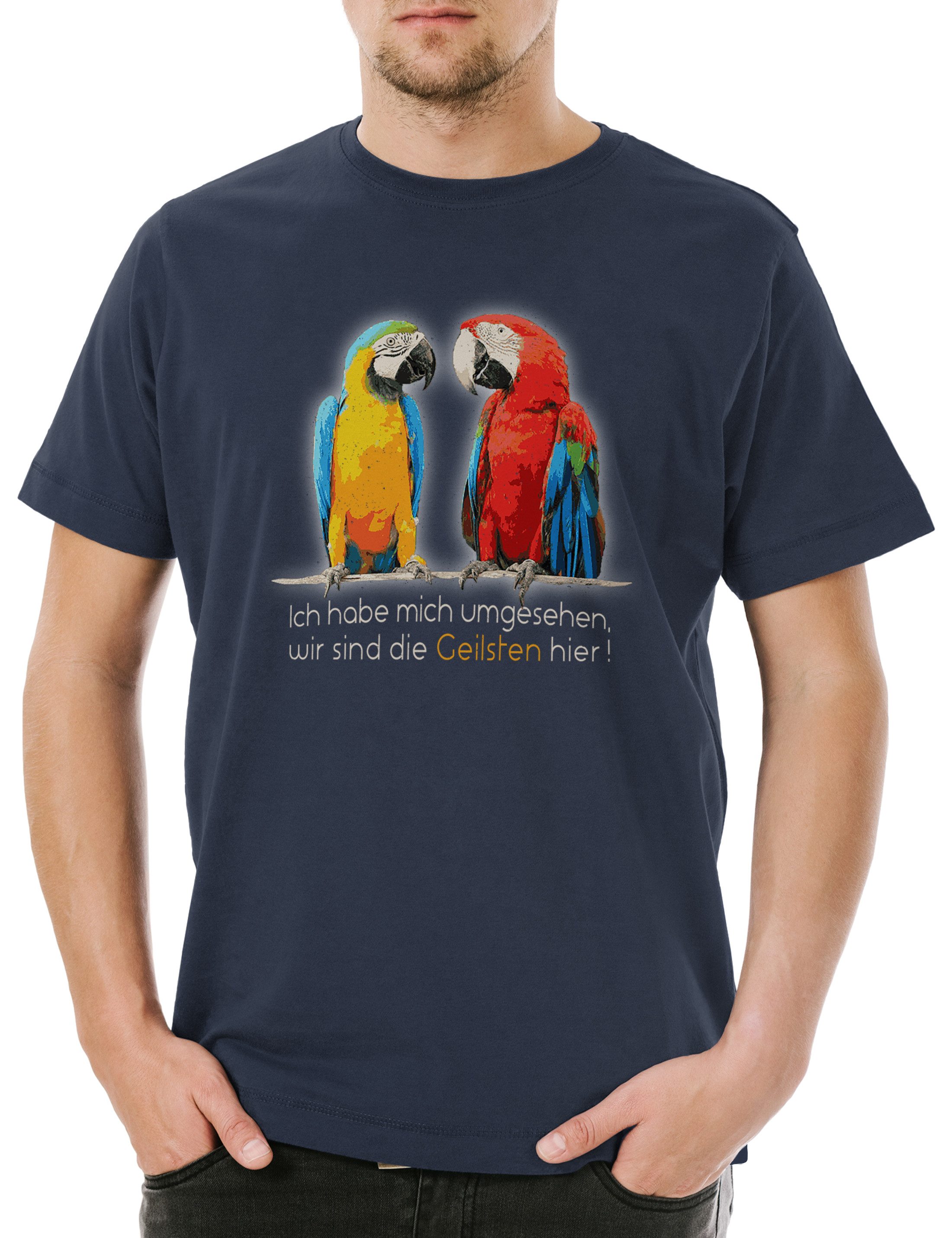 Urban Backwoods Print-Shirt Die Geilsten Herren günstig online kaufen