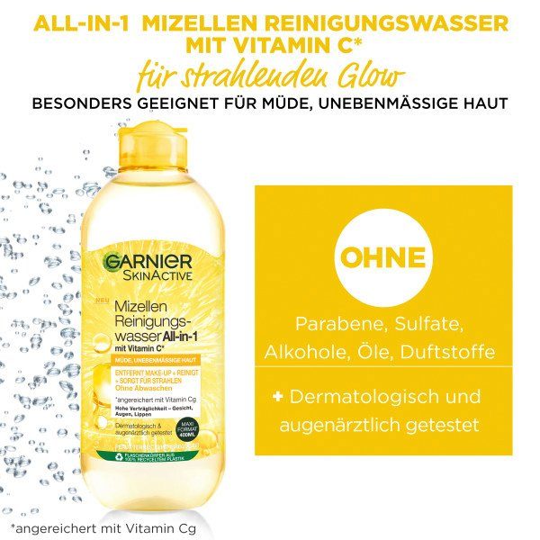 Mizellen C Gesichtswasser Vitamin Reinigungswasser GARNIER