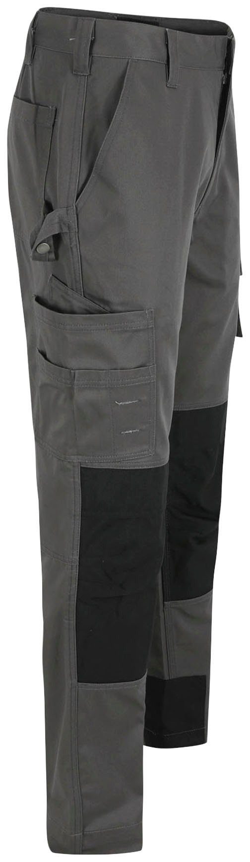 Herock Arbeitshose TITAN HOSE SHORTLEG grau 12 3-Naht, sehr wasserabweisend, Kurzgröβe, angenehm Taschen