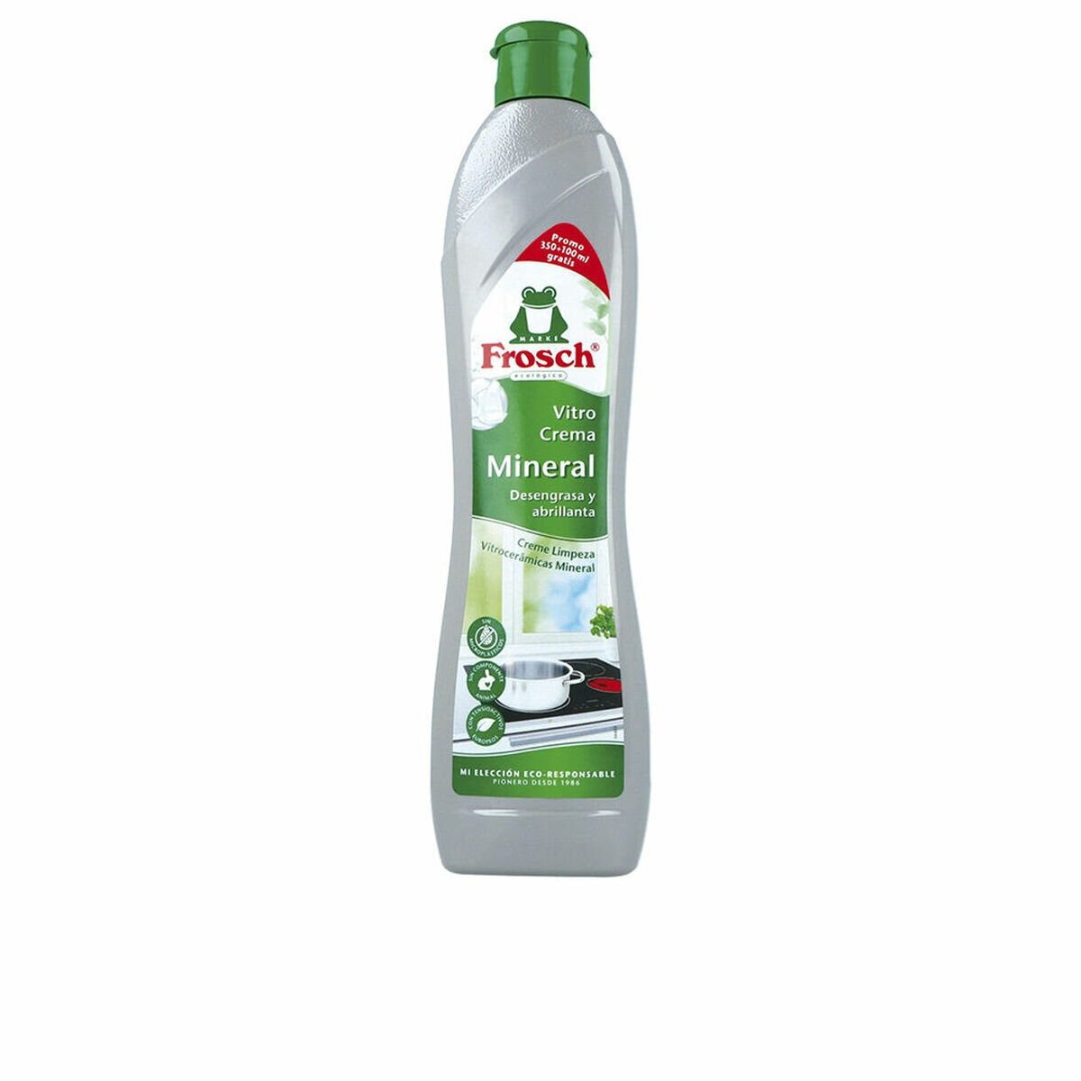 FROSCH Frosch Ecológico Vitrocerámicas Crema Mineral Glaskeramikreiniger