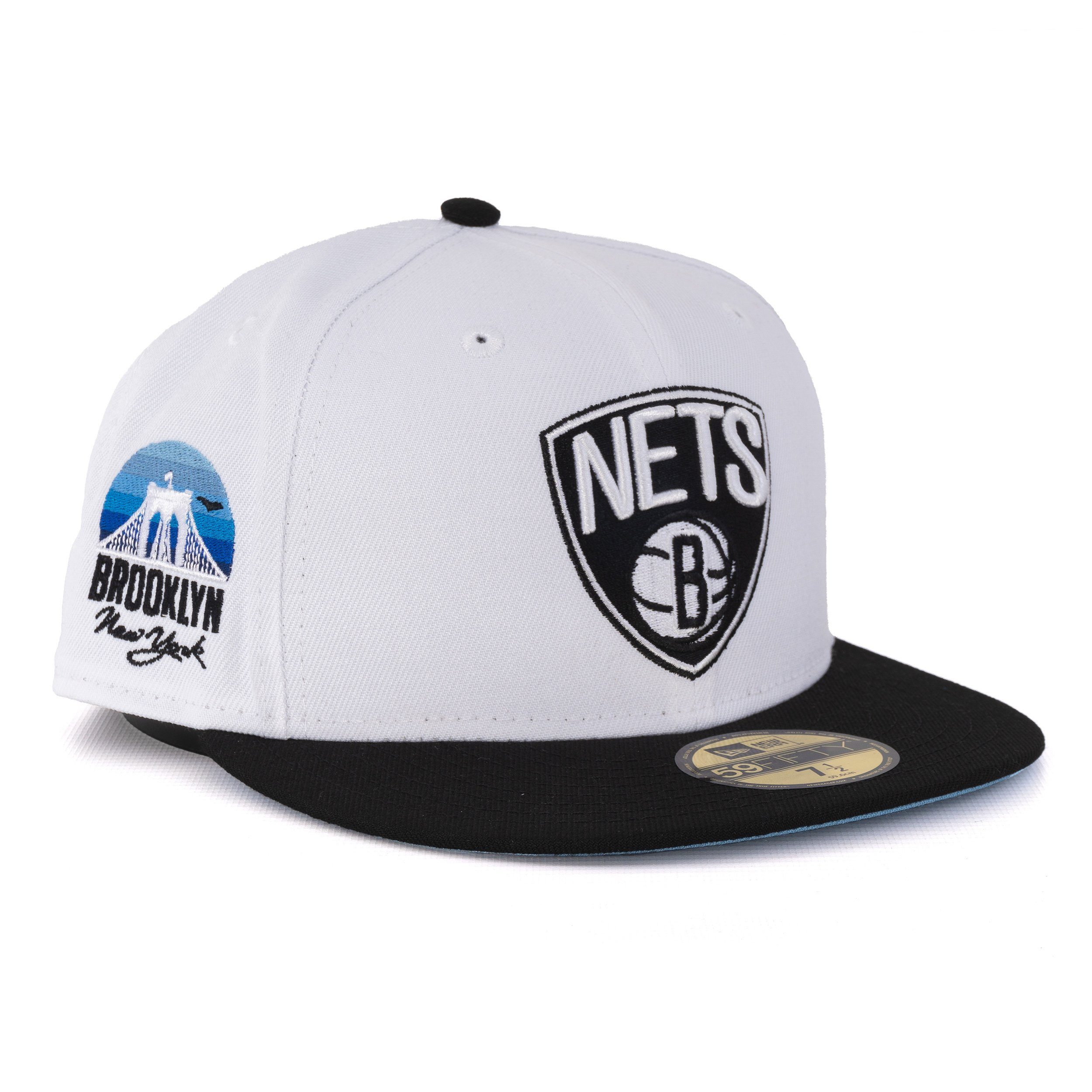 59 (1-St) Nets Era Cap New Baseball Fifty New Cap Brooklyn Era