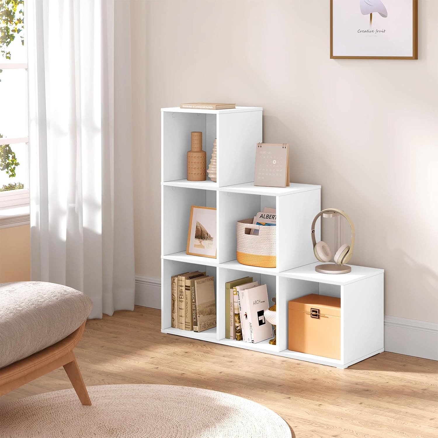 Woltu Bücherregal, 1-tlg., Würfelregal Schrank mit günstig online kaufen