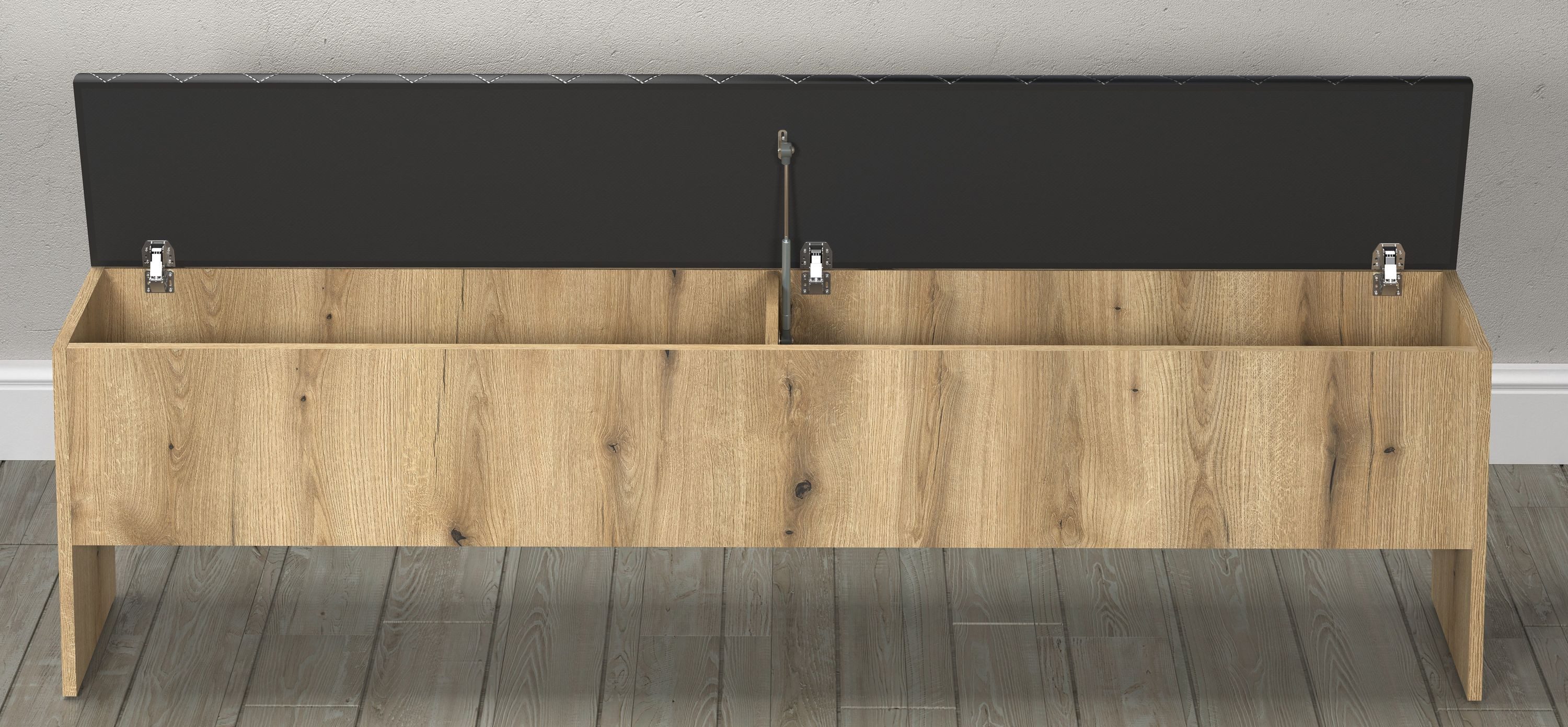 trendteam Bettbank, Polsterbank Bank inkl. Polster 185 x 54 x 30 cm