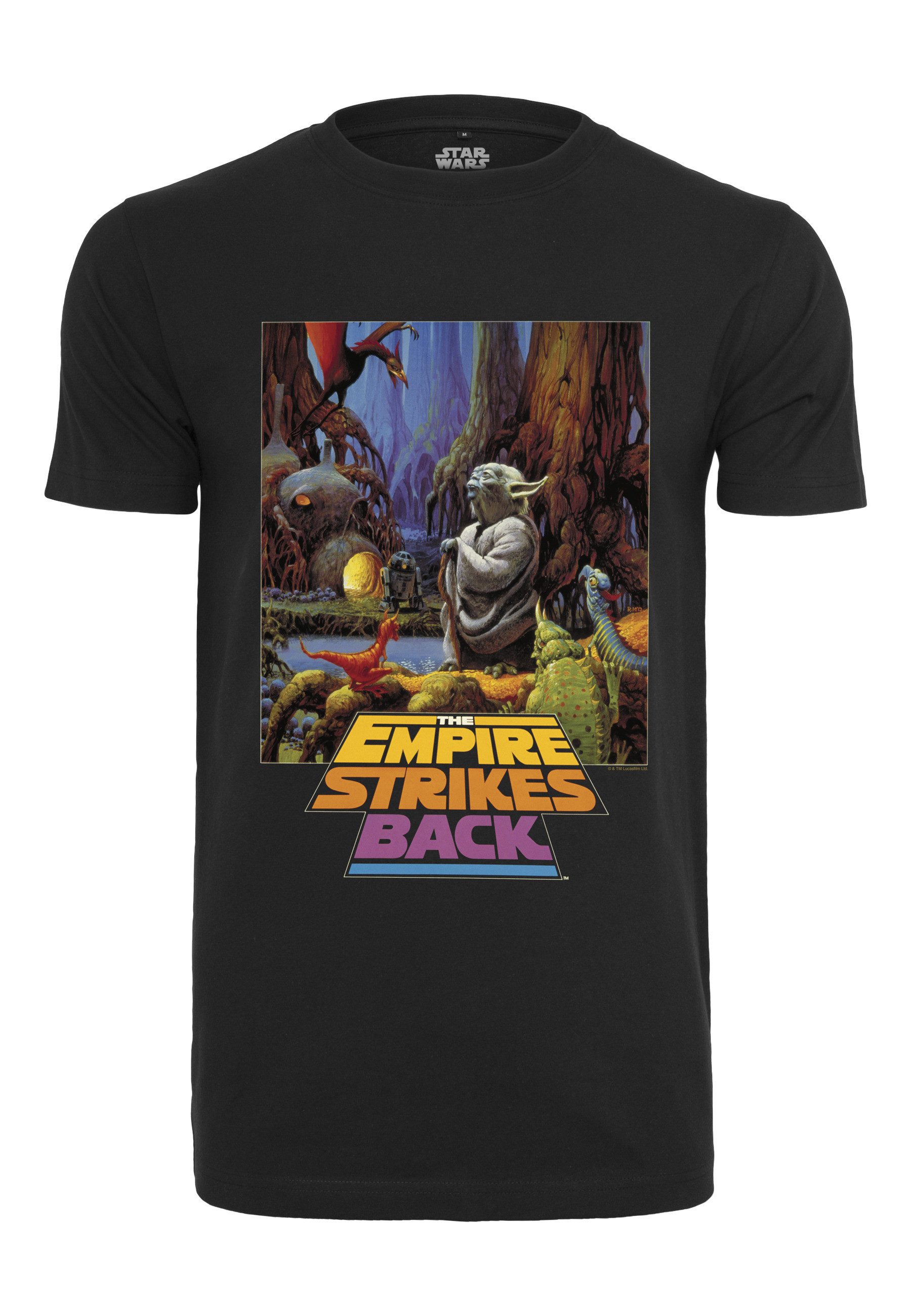 T-Shirt Merchcode Herren Star Wars Yoda Poster Tee