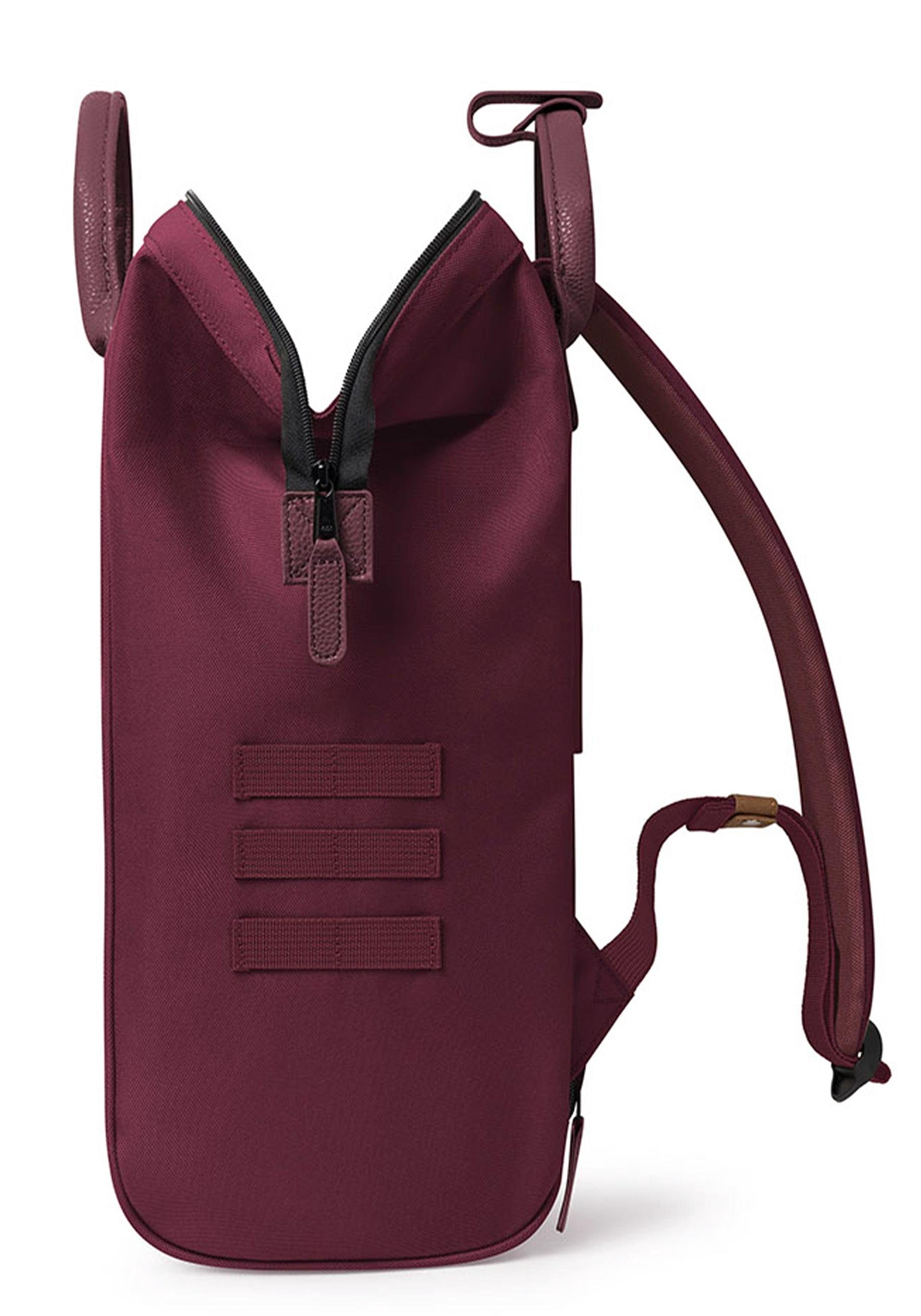 Adventurer L bordeaux aus Recycled, recycelten Materialien CABAIA Tagesrucksack Cityrucksack