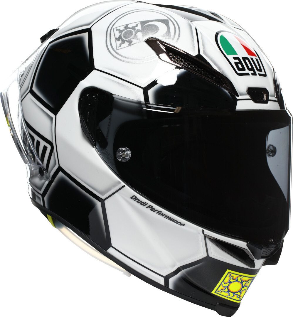 AGV Motorradhelm Pista GP RR Catalunya 2008 Helm, Notfallsystem-Polsterung (EQRS)