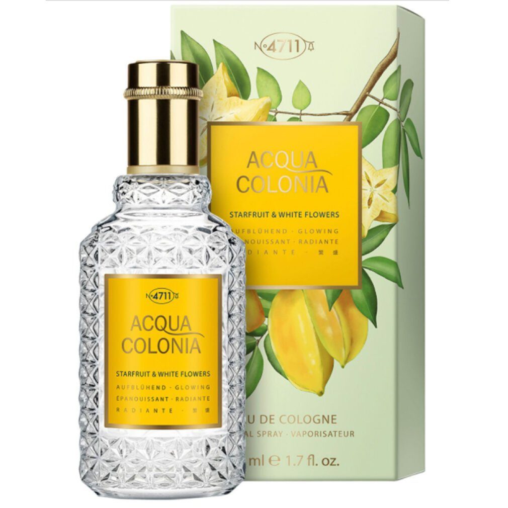 4711 Eau de Cologne ACQUA COLONIA STARFRUIT & WHITEFLOWERS eau de cologne spray 50 ml | Eau de Cologne